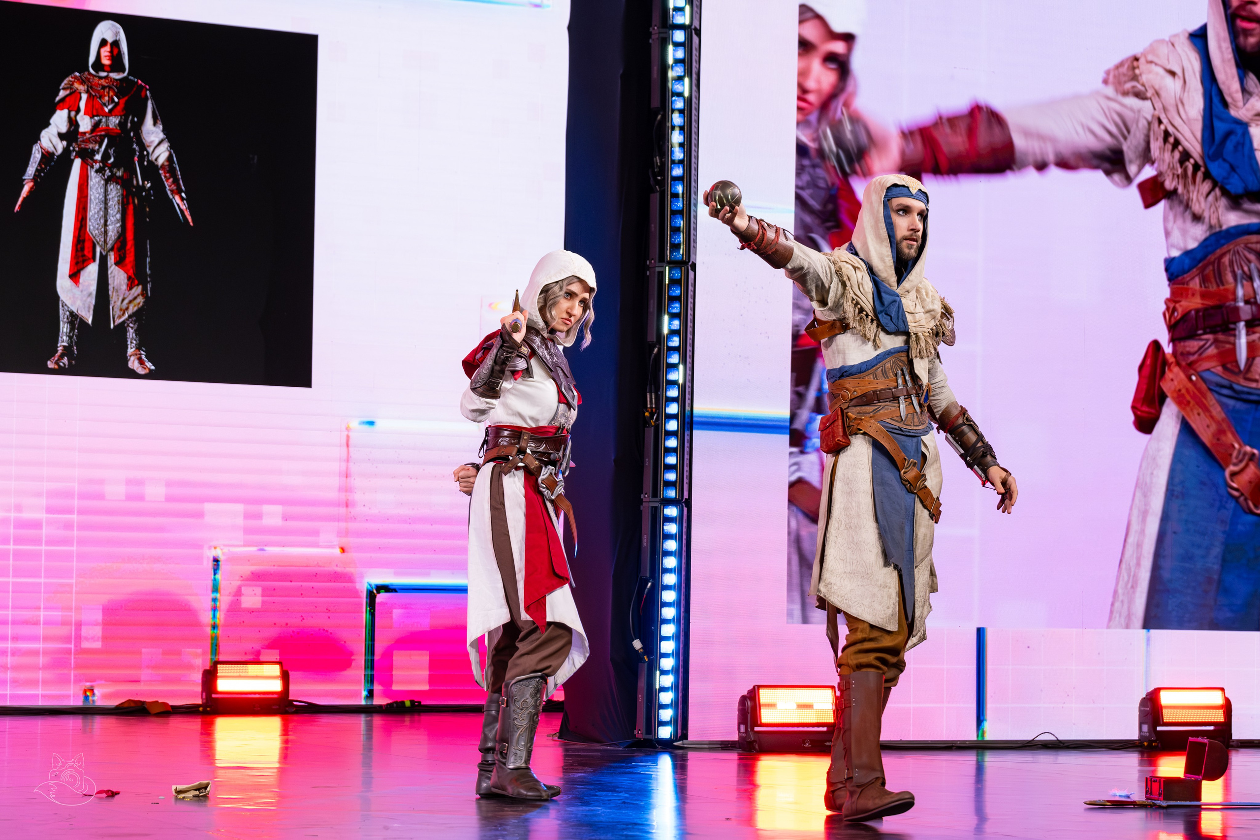 Сцена РЭД ЭКСПО 2024. Косплей фотограф