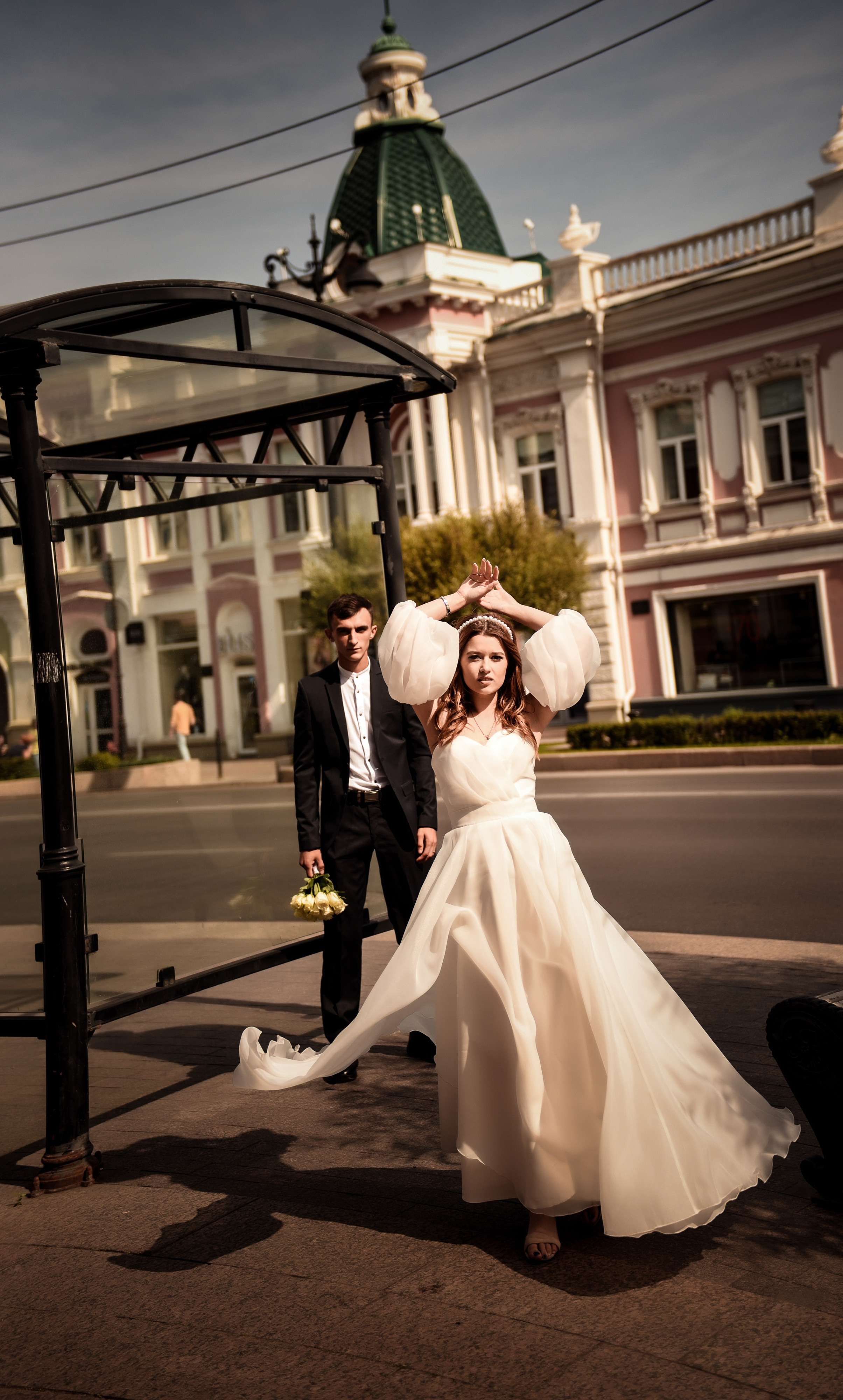 Витя и Юля 2х — часовая прогулка. Свадебный, семейный, детский, контент фотограф в Омске Максим Ильин