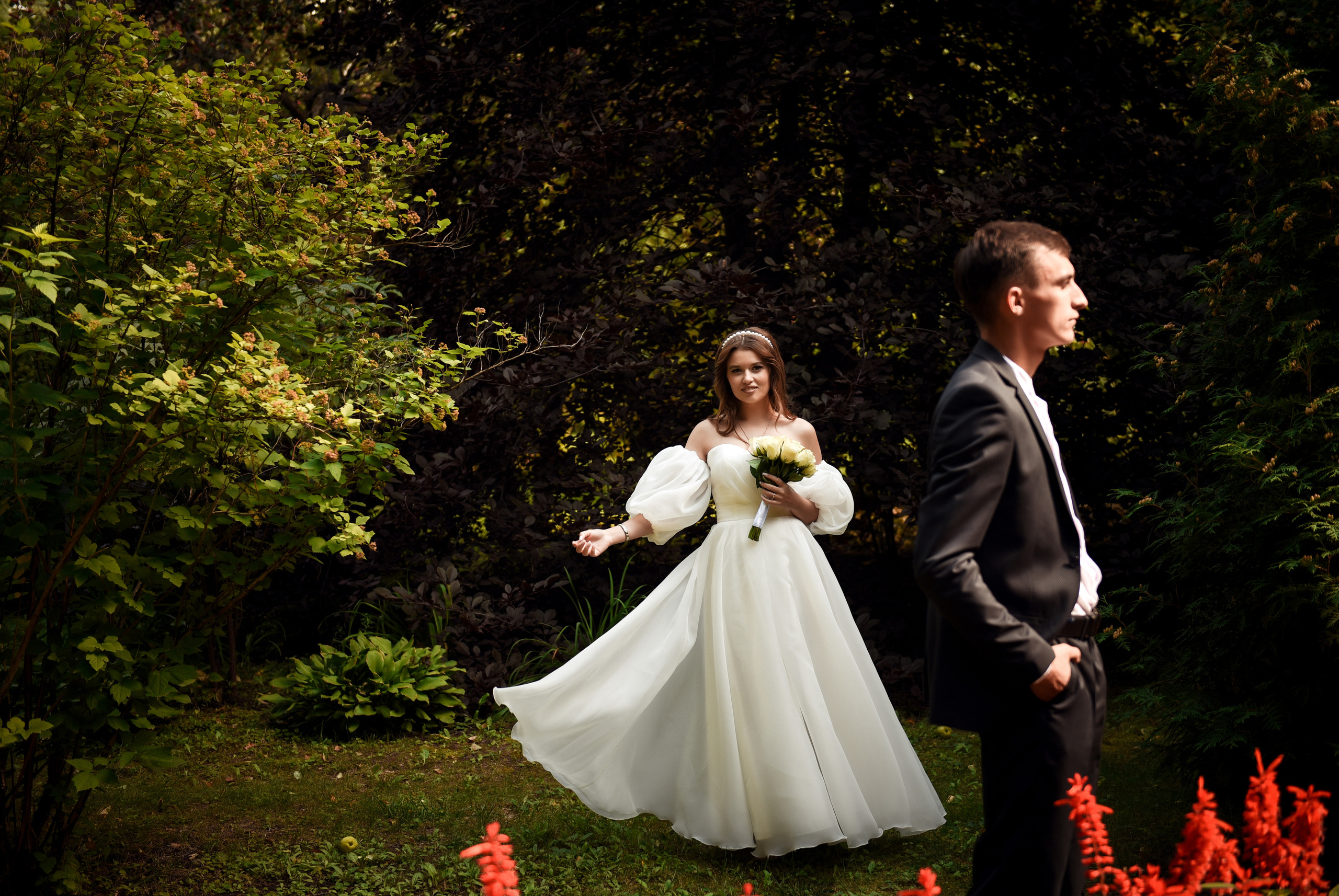 Витя и Юля 2х — часовая прогулка. Свадебный, семейный, детский, контент фотограф в Омске Максим Ильин