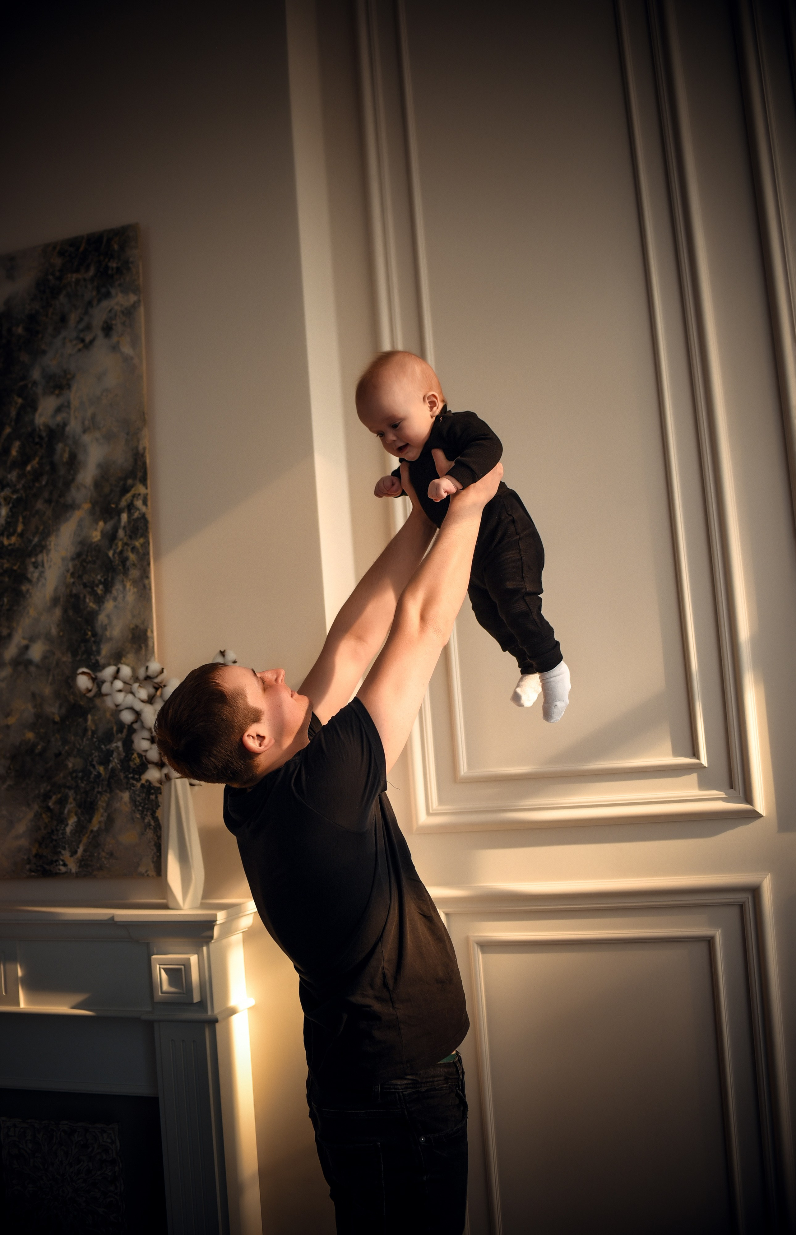 Семейная студийная фотосессия 3. Свадебный, семейный, детский, контент фотограф в Омске Максим Ильин