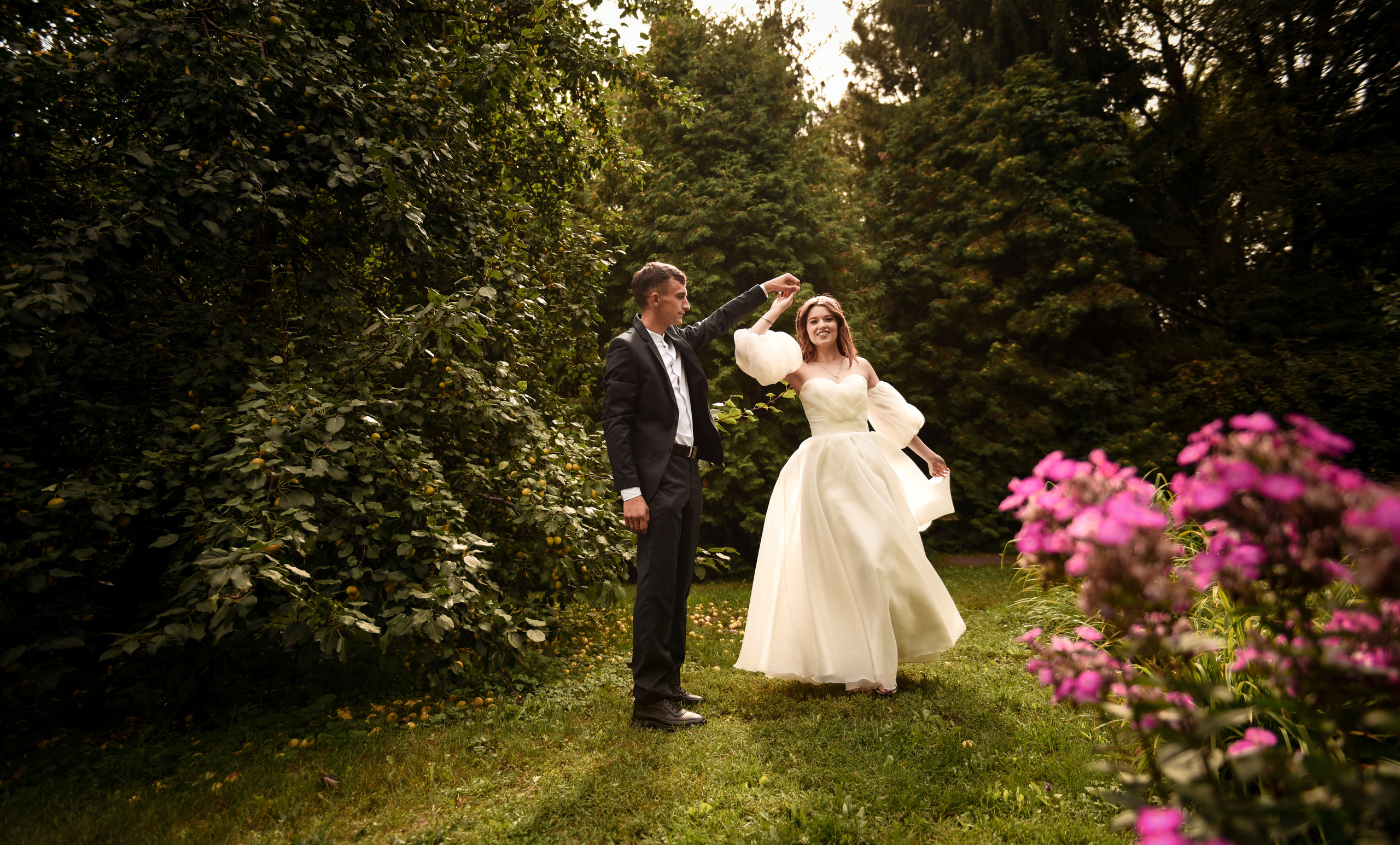 Витя и Юля 2х — часовая прогулка. Свадебный, семейный, детский, контент фотограф в Омске Максим Ильин