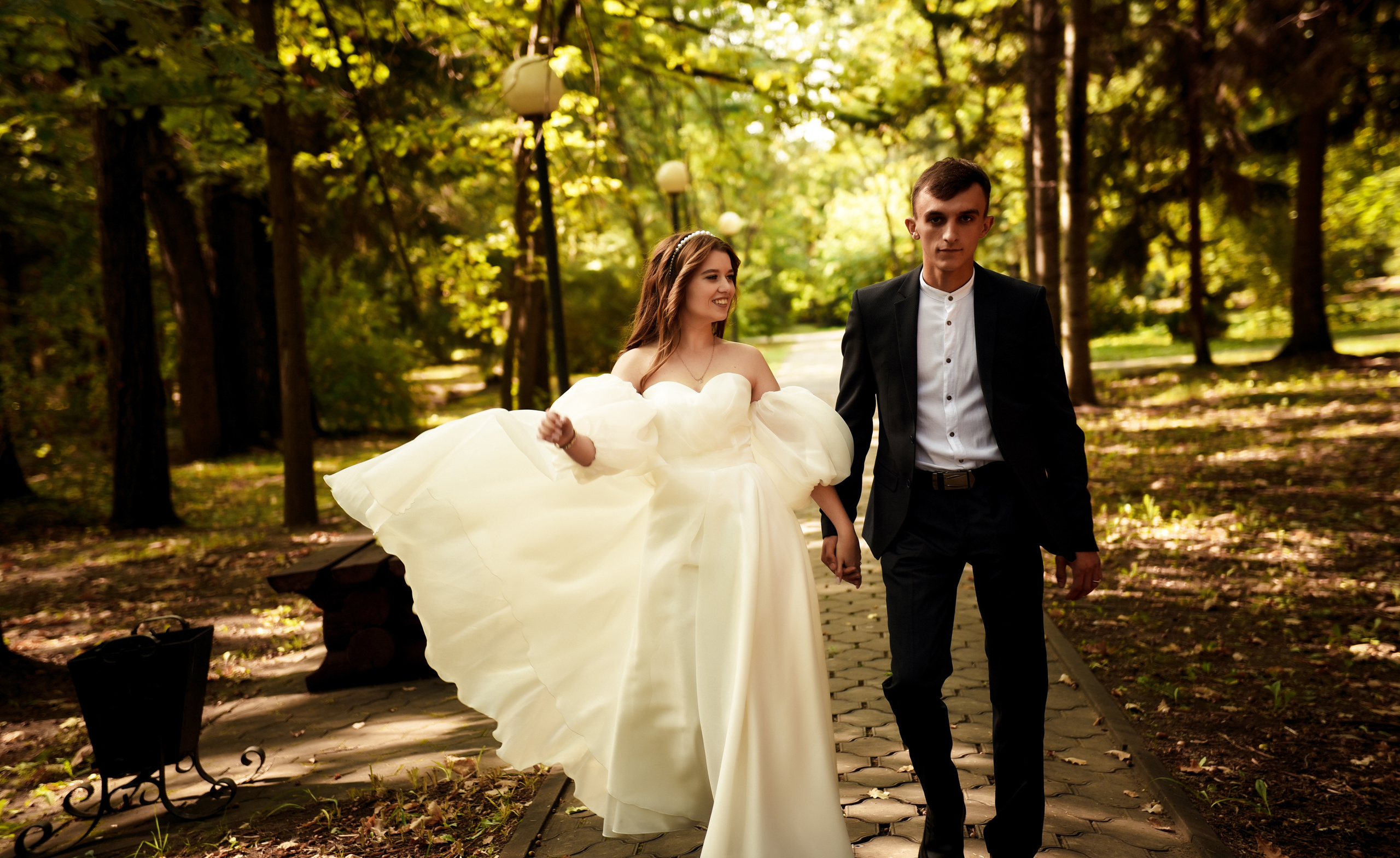 Витя и Юля 2х — часовая прогулка. Свадебный, семейный, детский, контент фотограф в Омске Максим Ильин