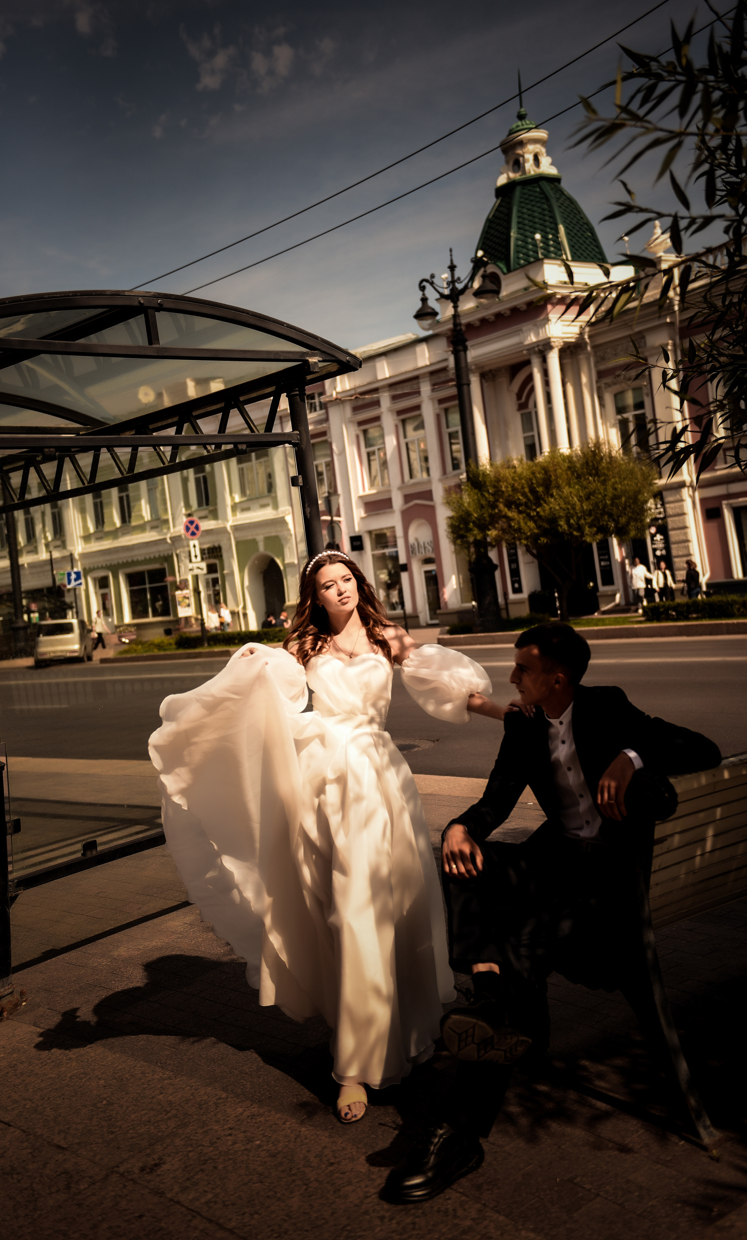 Витя и Юля 2х — часовая прогулка. Свадебный, семейный, детский, контент фотограф в Омске Максим Ильин