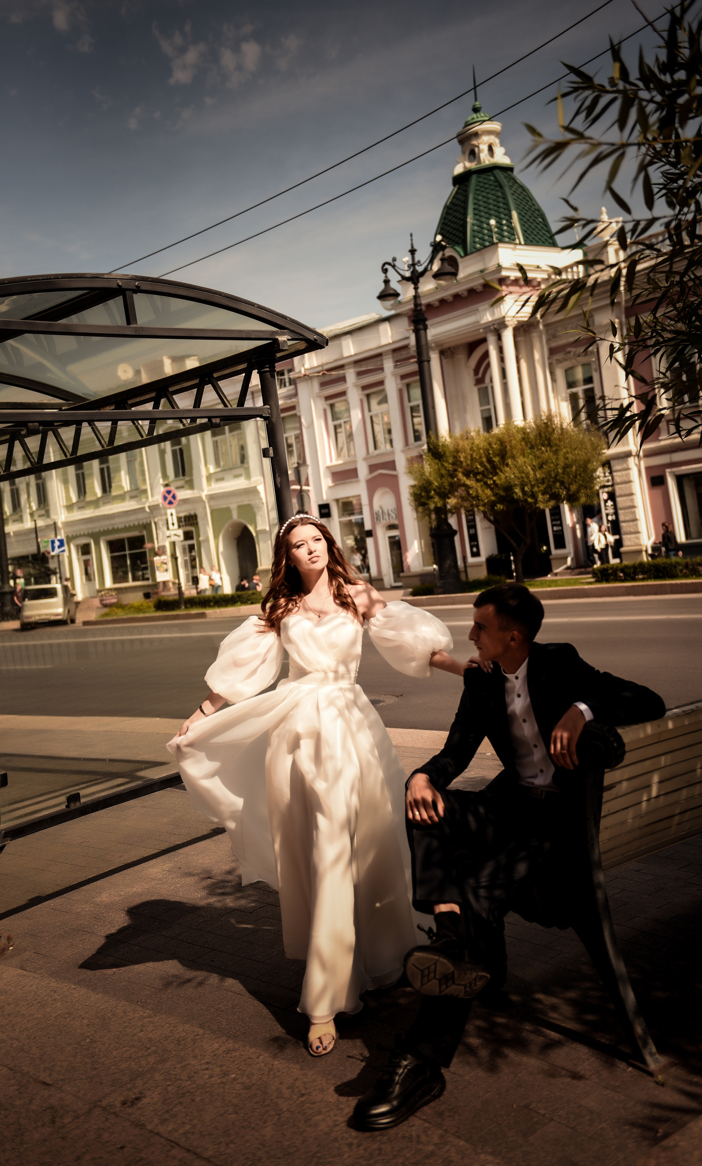 Витя и Юля 2х — часовая прогулка. Свадебный, семейный, детский, контент фотограф в Омске Максим Ильин