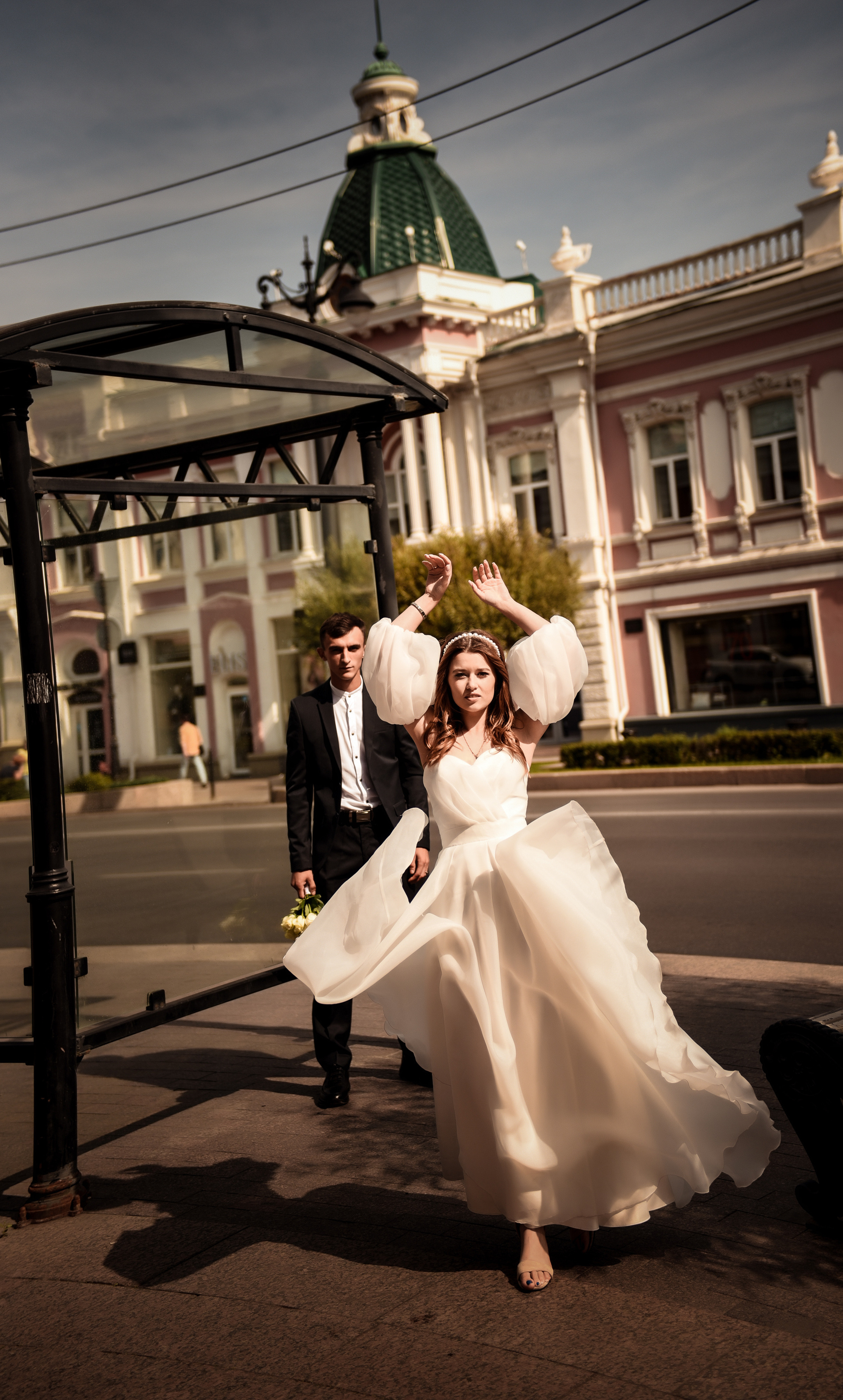 Витя и Юля 2х — часовая прогулка. Свадебный, семейный, детский, контент фотограф в Омске Максим Ильин