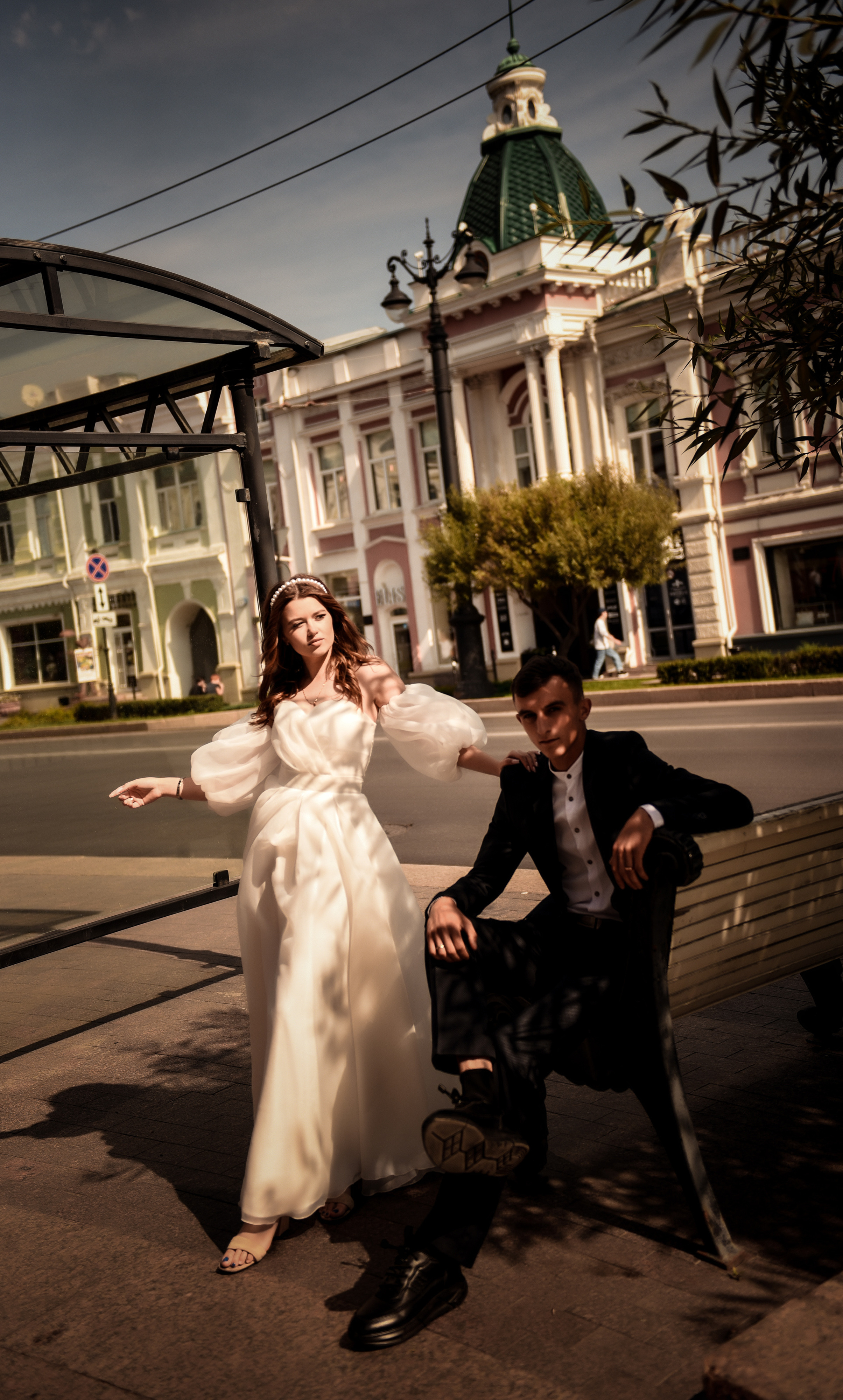 Витя и Юля 2х — часовая прогулка. Свадебный, семейный, детский, контент фотограф в Омске Максим Ильин