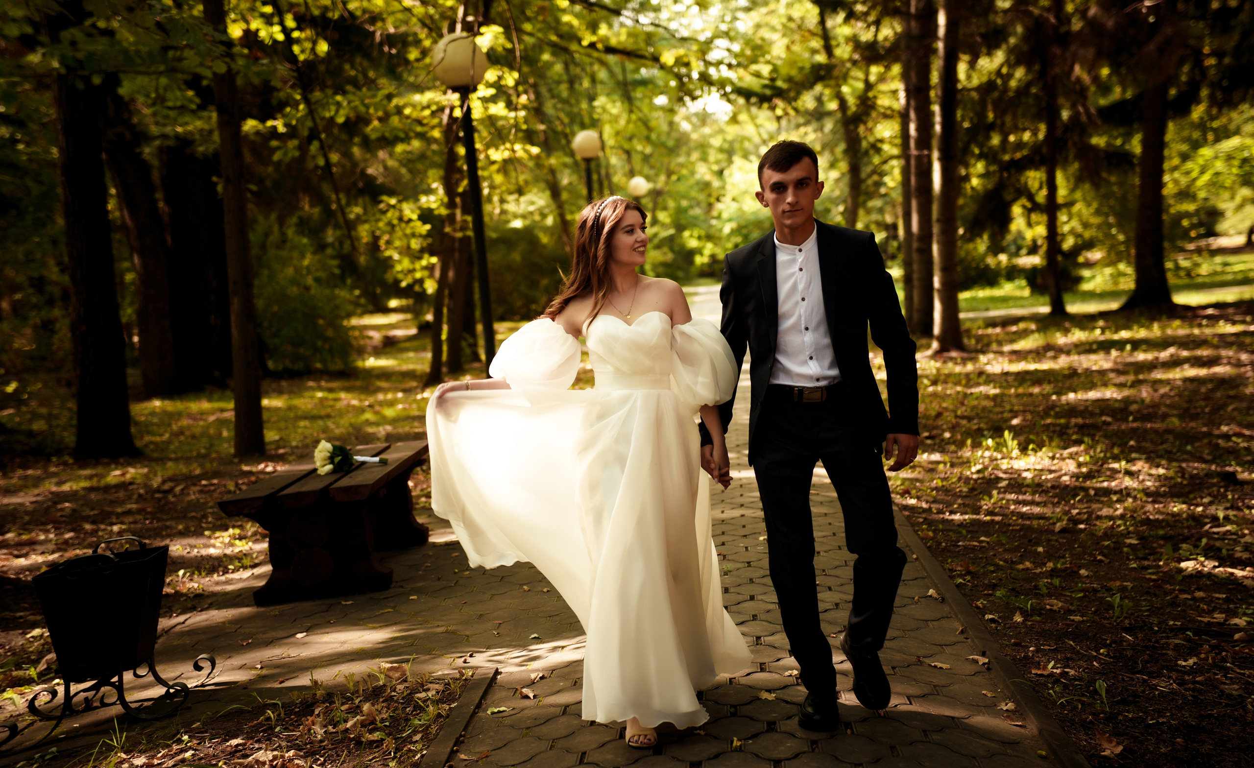 Витя и Юля 2х — часовая прогулка. Свадебный, семейный, детский, контент фотограф в Омске Максим Ильин