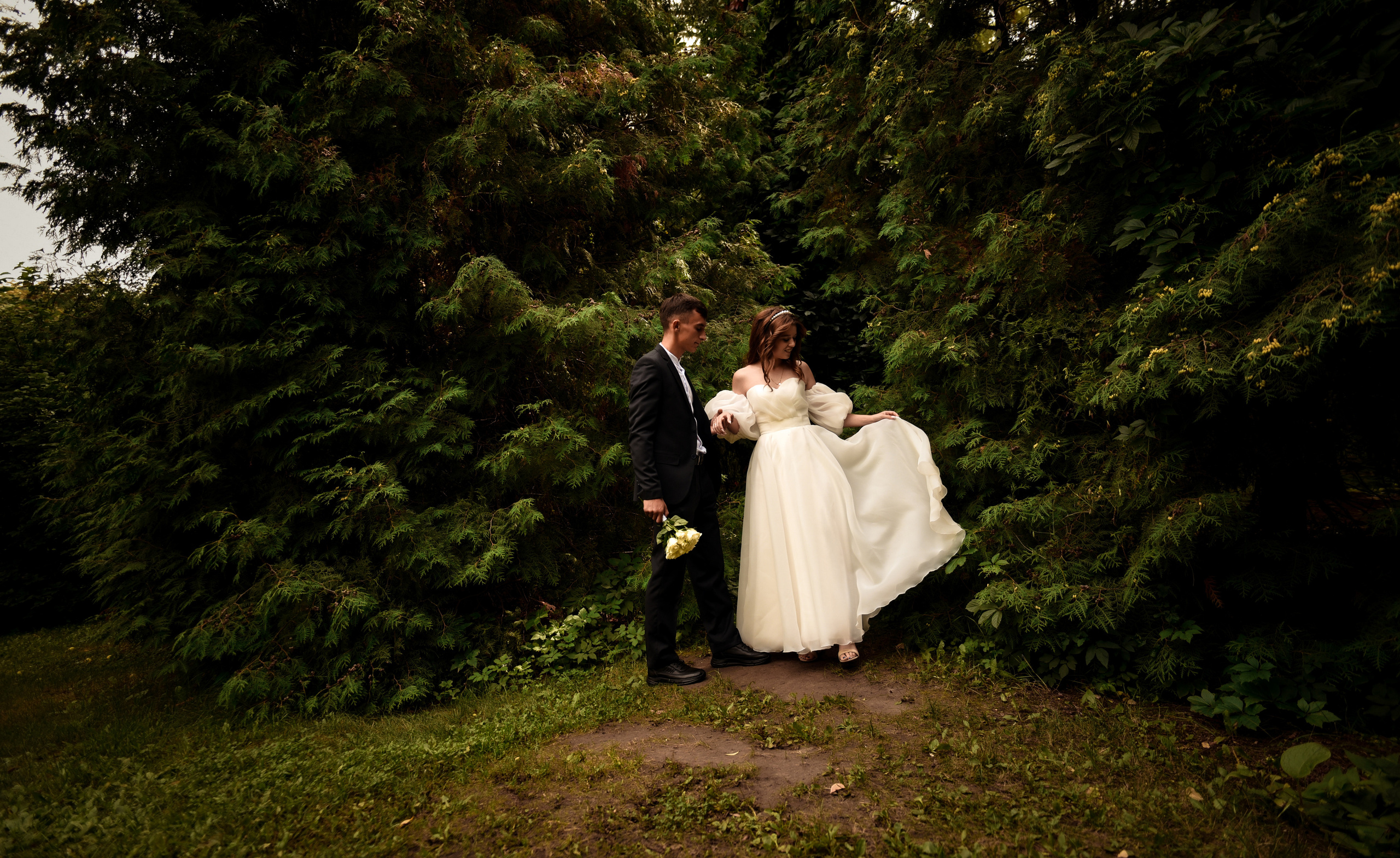 Витя и Юля 2х — часовая прогулка. Свадебный, семейный, детский, контент фотограф в Омске Максим Ильин