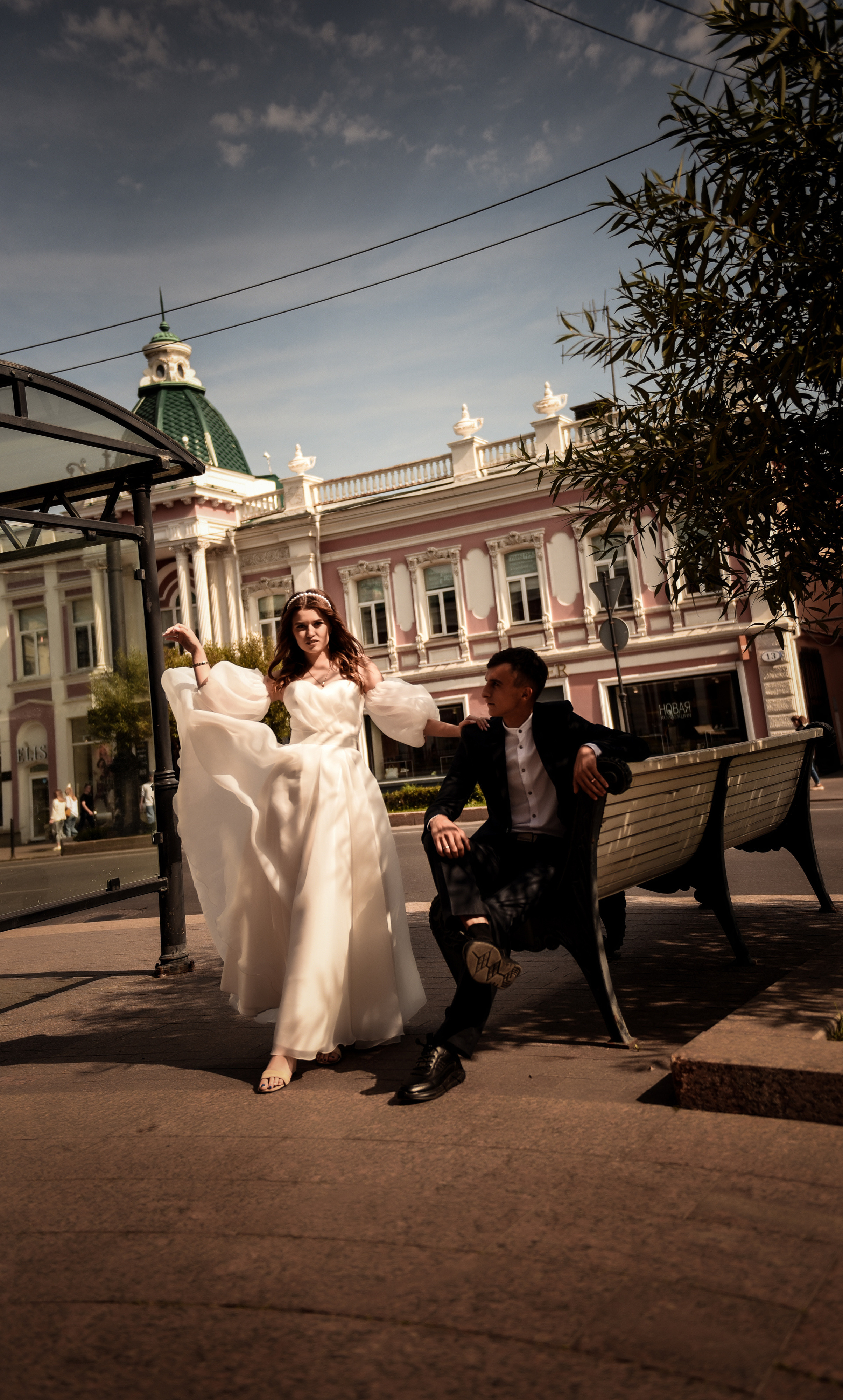 Витя и Юля 2х — часовая прогулка. Свадебный, семейный, детский, контент фотограф в Омске Максим Ильин