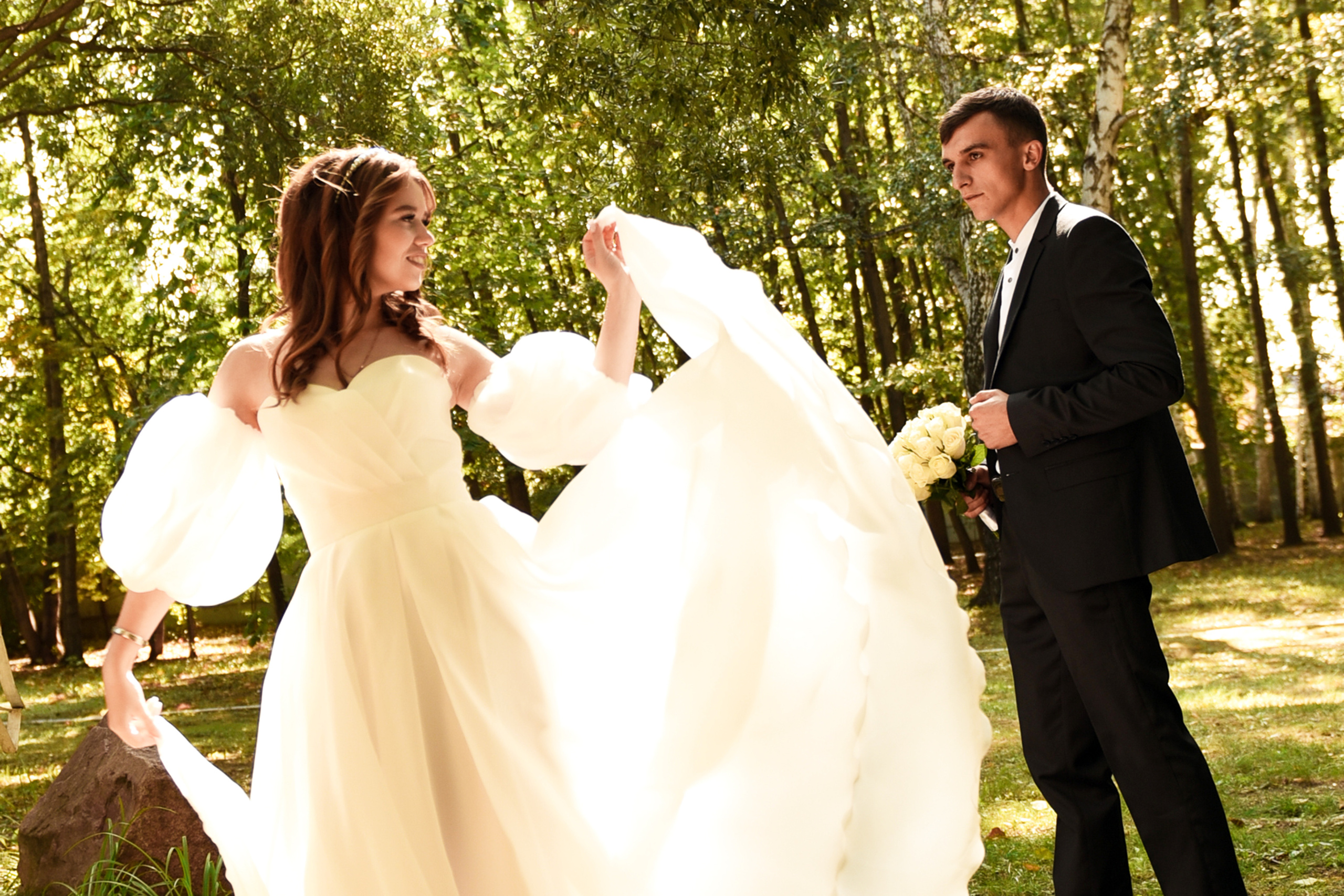 Витя и Юля 2х — часовая прогулка. Свадебный, семейный, детский, контент фотограф в Омске Максим Ильин