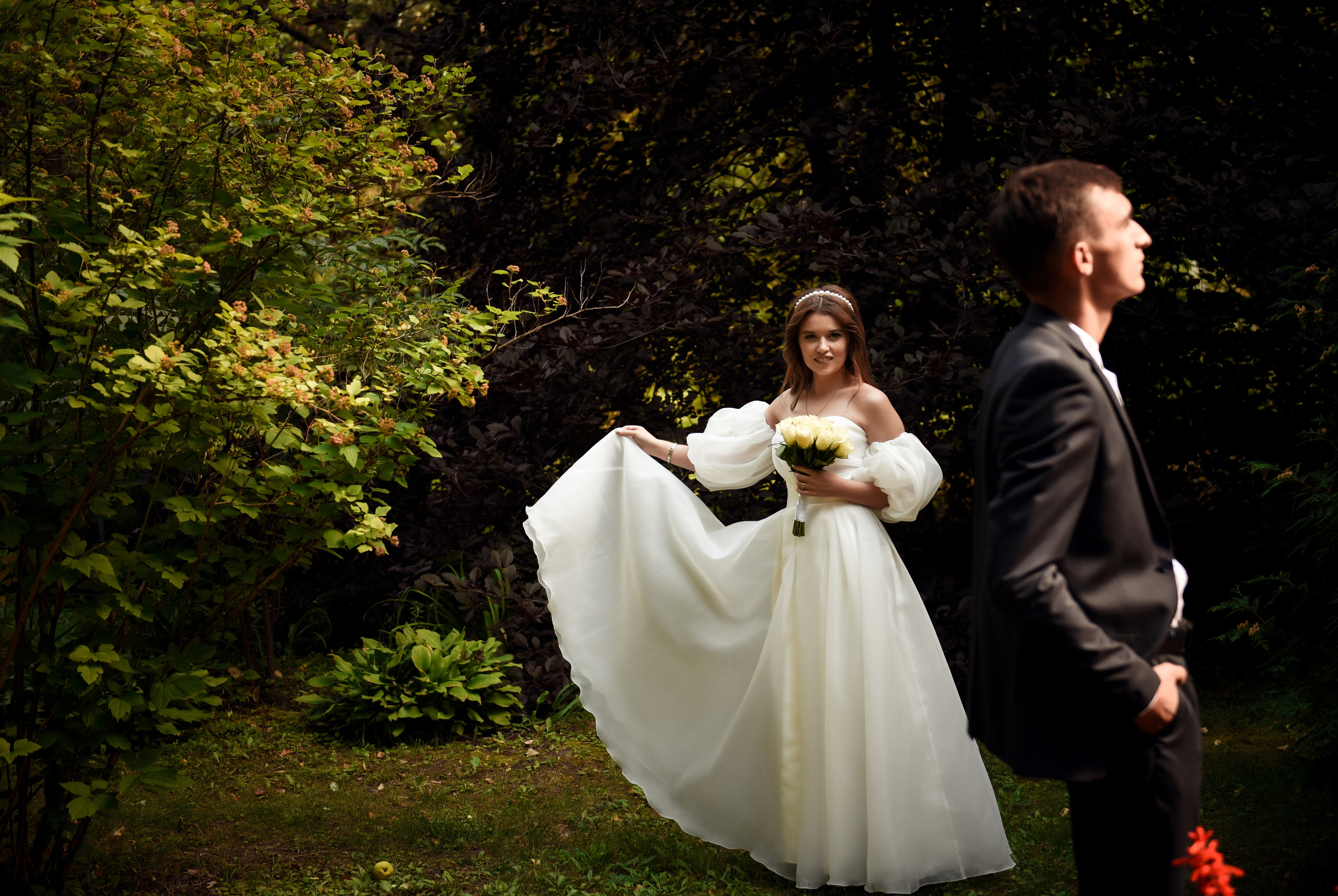 Витя и Юля 2х — часовая прогулка. Свадебный, семейный, детский, контент фотограф в Омске Максим Ильин