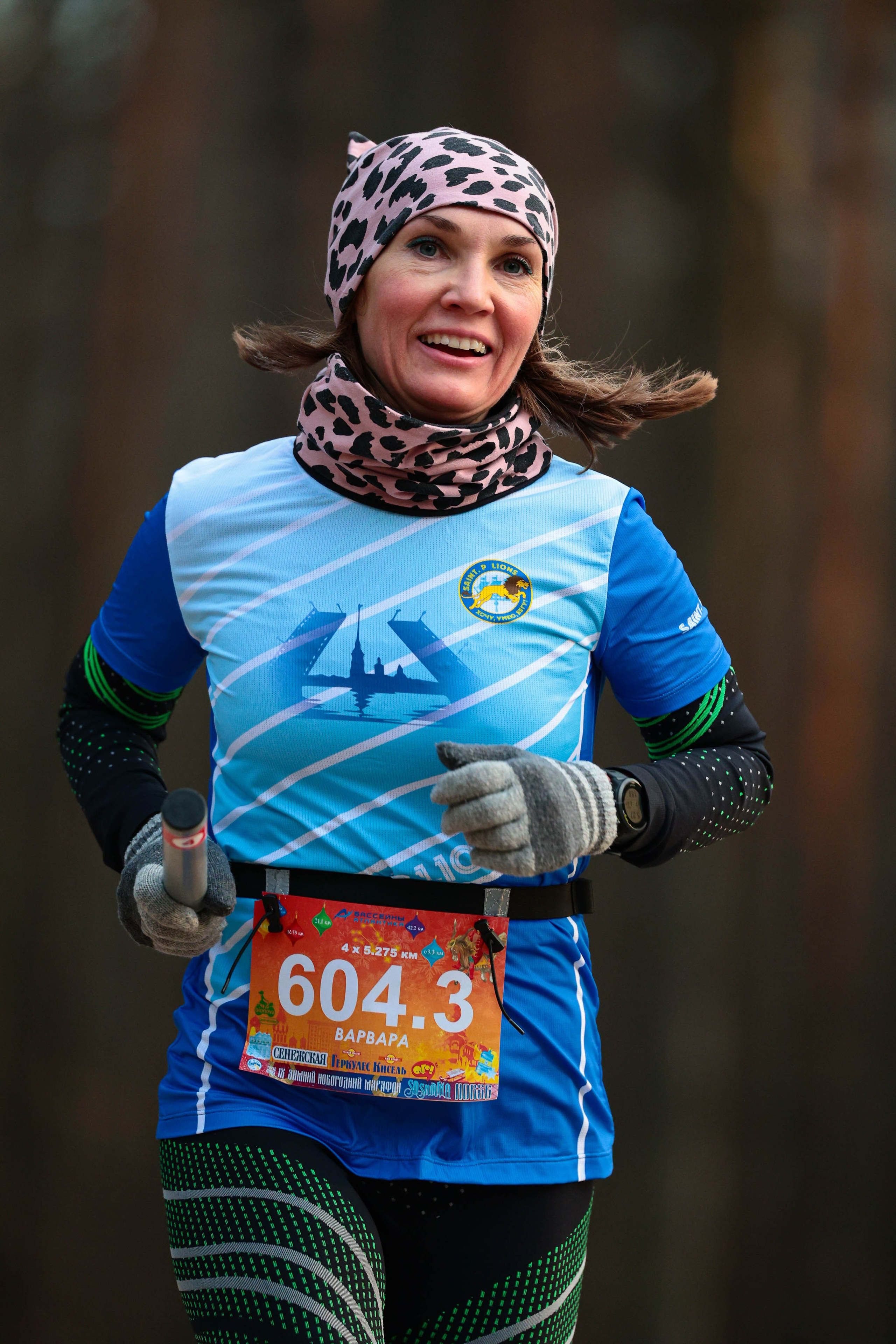 Новогодний марафон «Sosnovka Horse» 2025. Спортивный фотограф в Санкт-Петербурге Илья Vacool