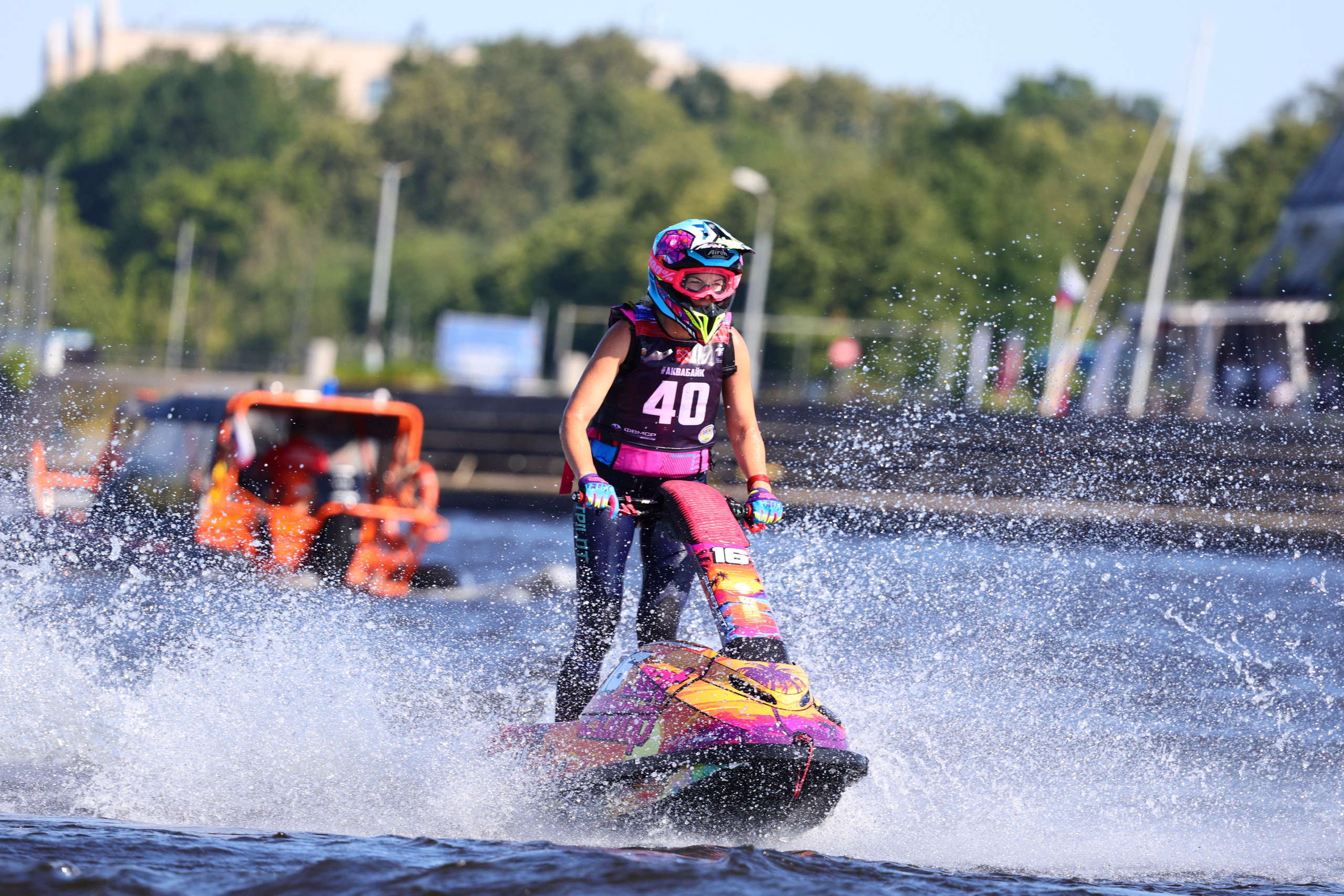 Чемпионат России по водно-моторному спорту Аквабайк 2025. Спортивный фотограф в Санкт-Петербурге Илья Vacool
