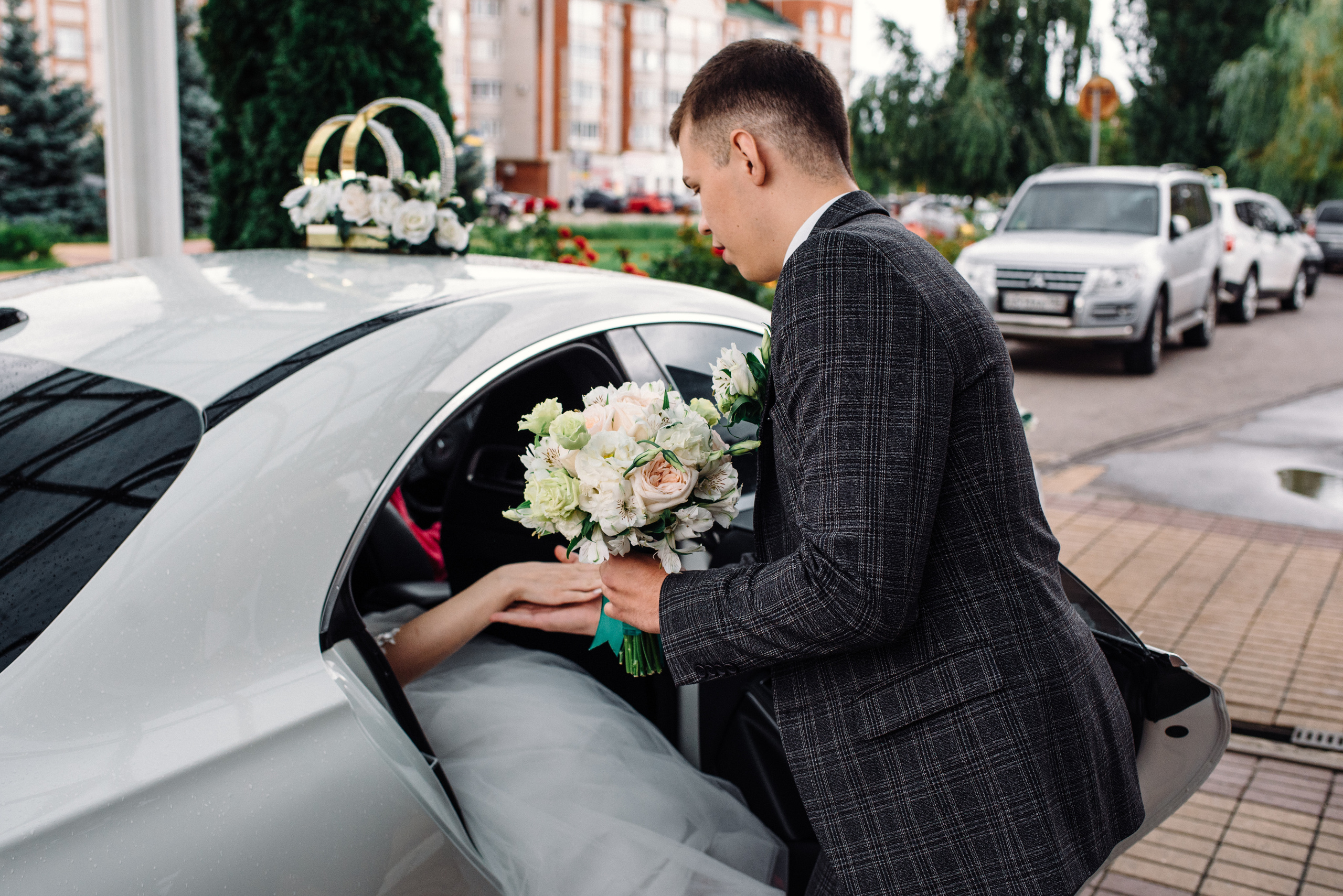 Красивая свадебная фотосессия в Россоше. Свадебный фотограф — фотограф на свадьбу в Воронеже — Свадебное фото