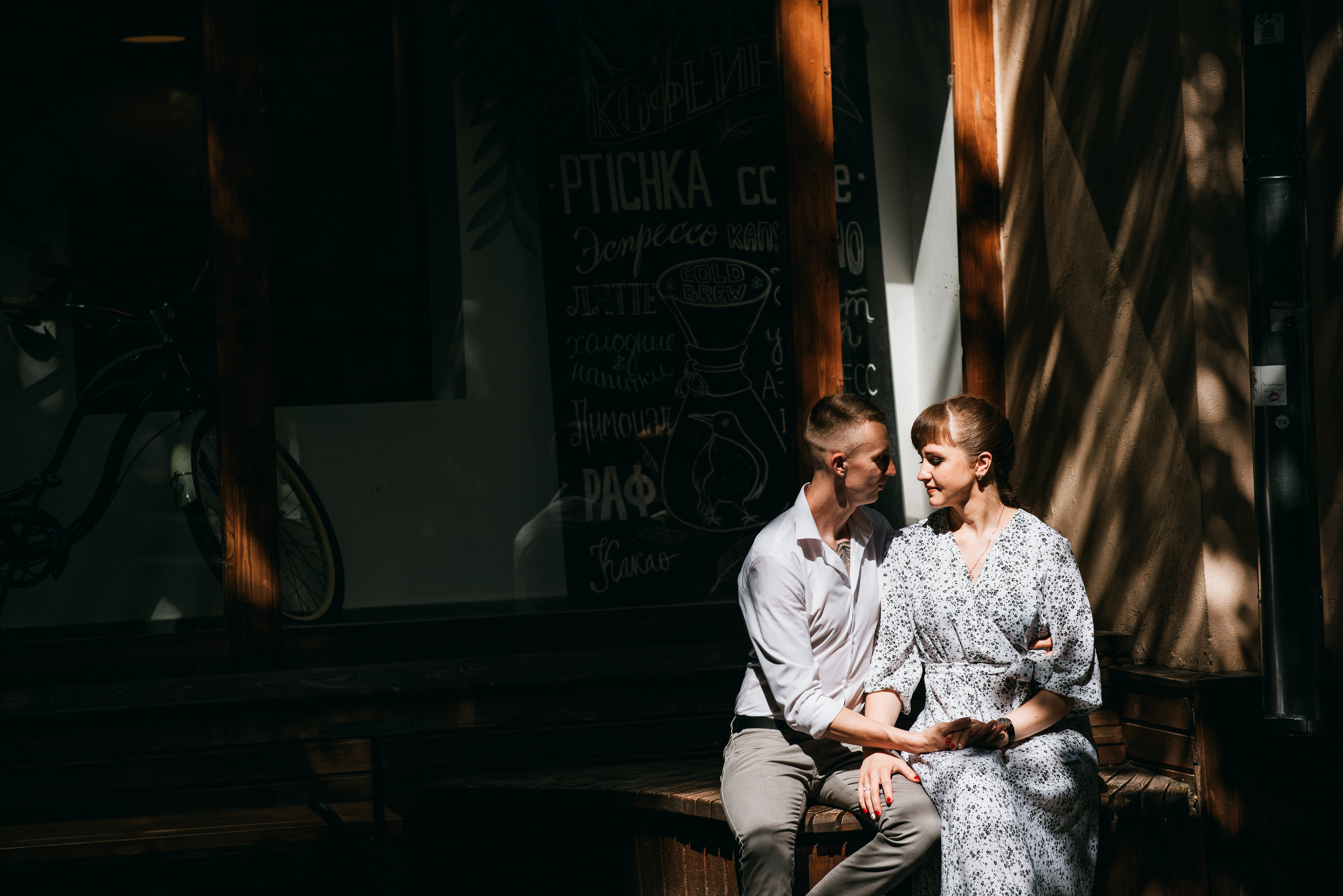 Семейная фотосъемка в городе воронеж, влюбленая пара. Свадебный фотограф — фотограф на свадьбу в Воронеже — Свадебное фото