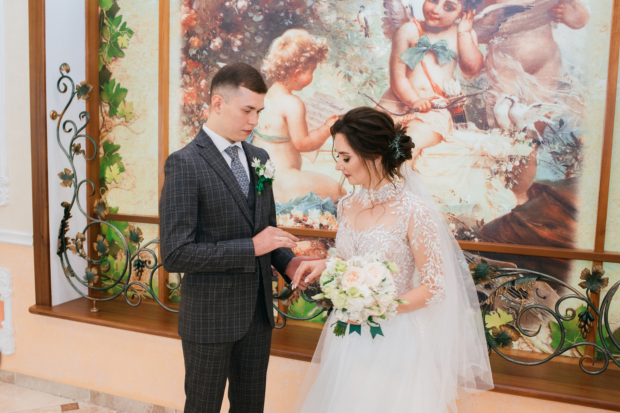 Красивая свадебная фотосессия в Россоше. Свадебный фотограф — фотограф на свадьбу в Воронеже — Свадебное фото