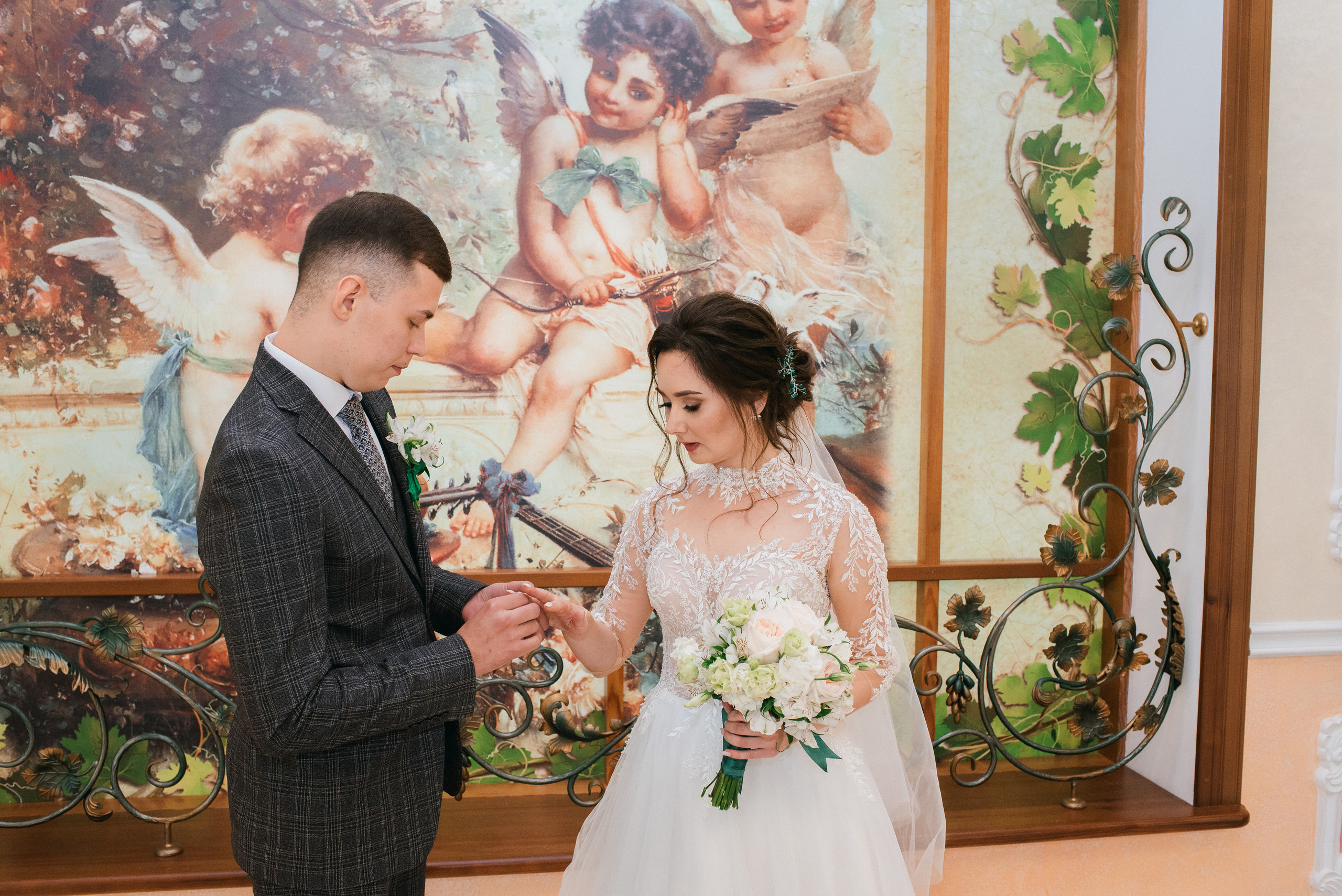 Красивая свадебная фотосессия в Россоше. Свадебный фотограф — фотограф на свадьбу в Воронеже — Свадебное фото