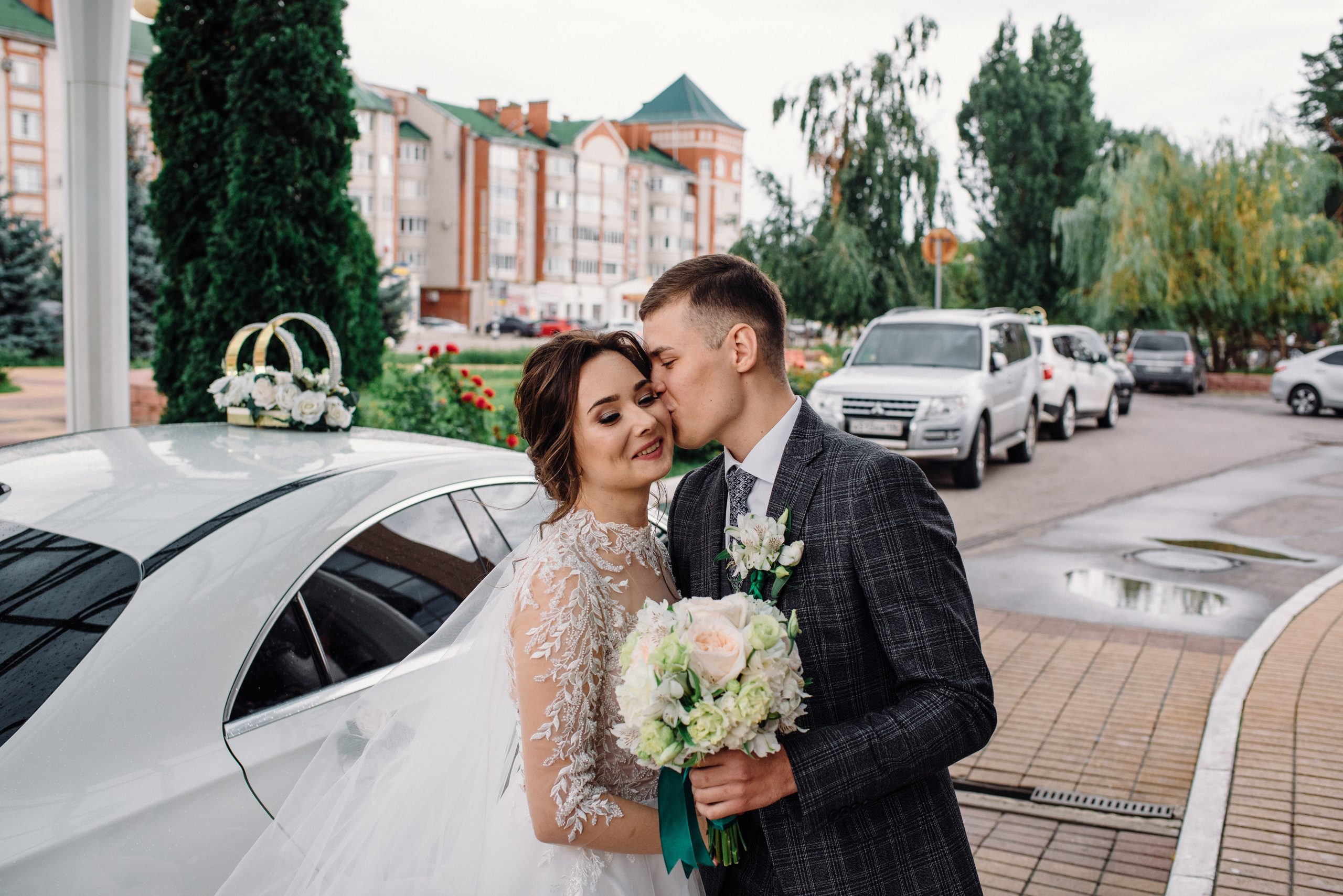 Красивая свадебная фотосессия в Россоше. Свадебный фотограф — фотограф на свадьбу в Воронеже — Свадебное фото