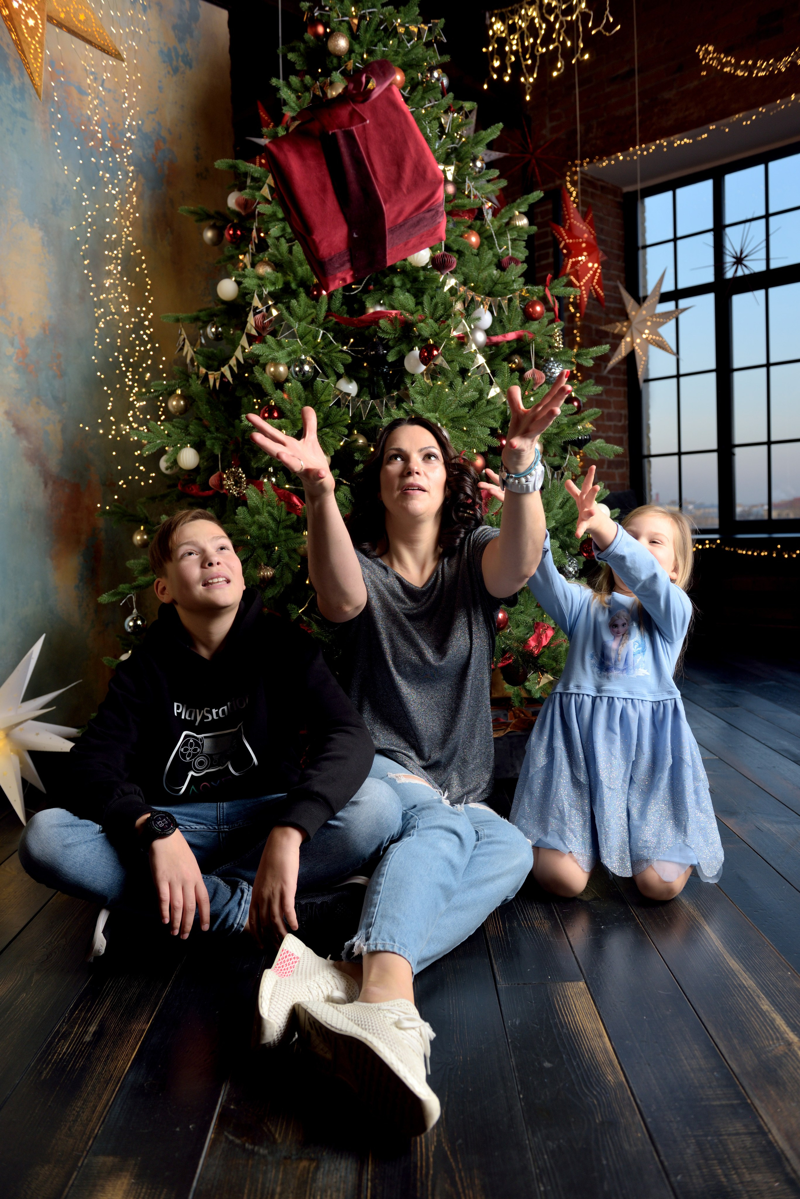 Семейные новогодние фотосесии