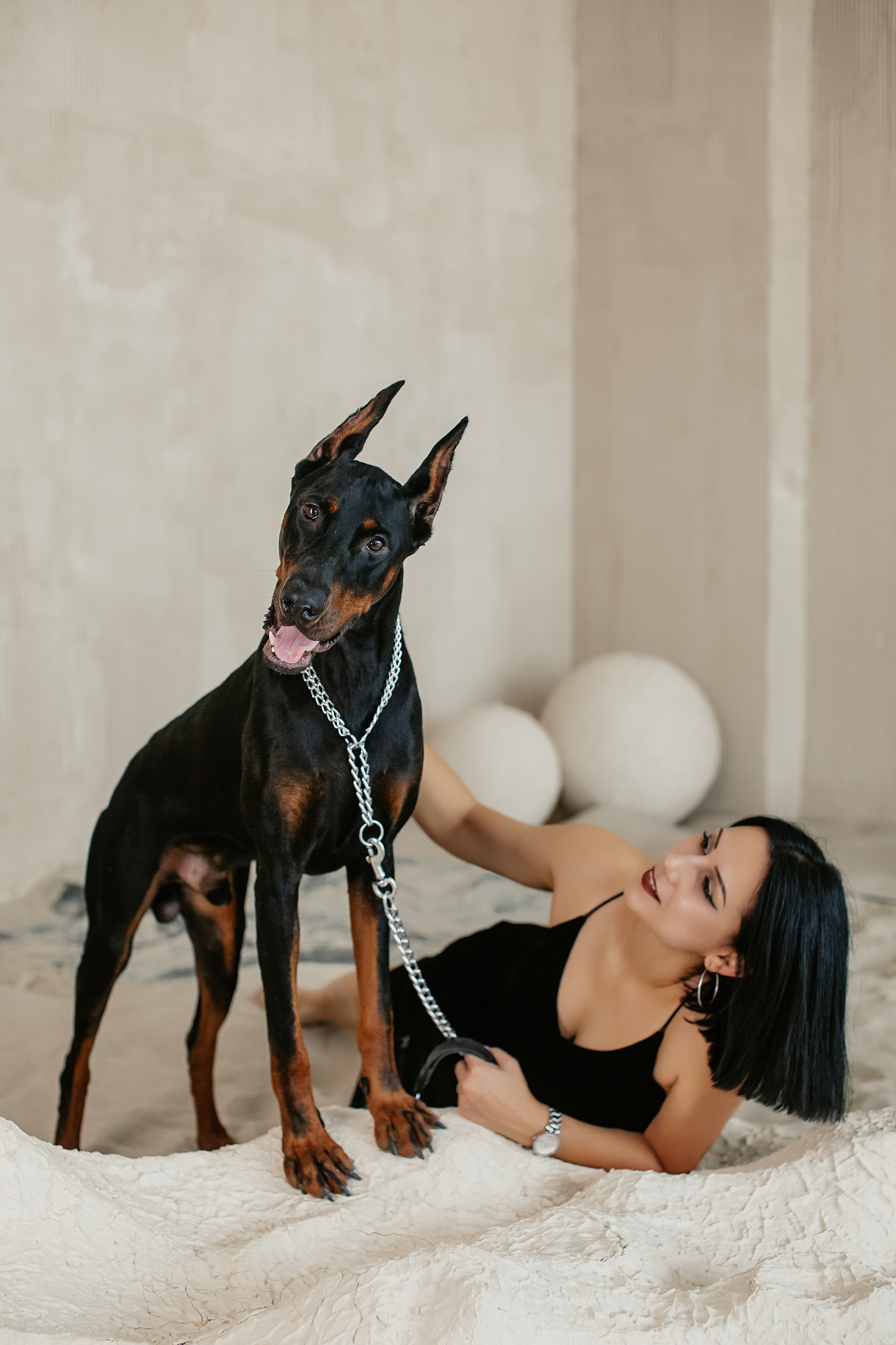 Юлия и Доберман. Свадебный и семейный фотограф/видеограф в Краснодаре Наталья Осинская