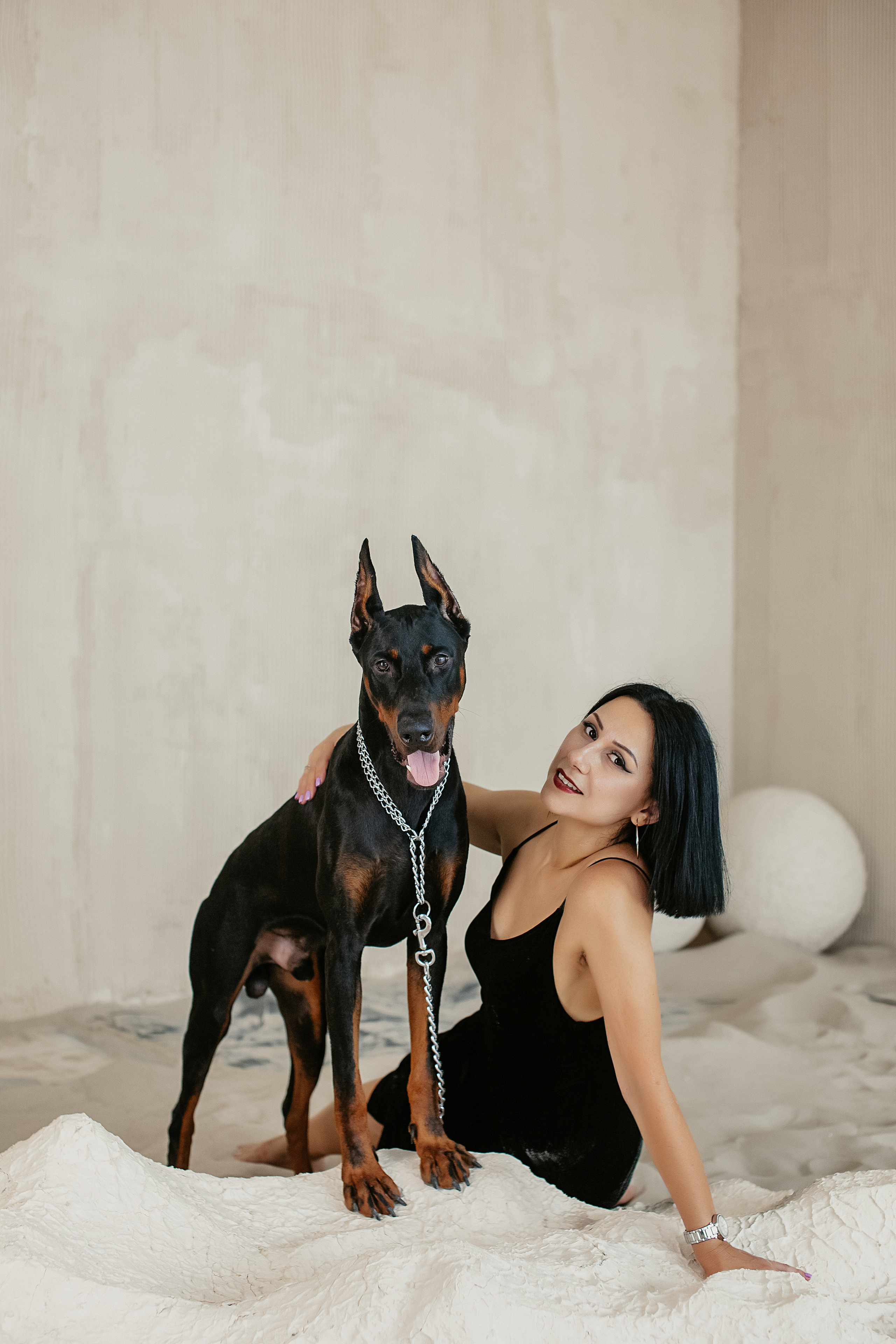 Юлия и Доберман. Свадебный и семейный фотограф/видеограф в Краснодаре Наталья Осинская
