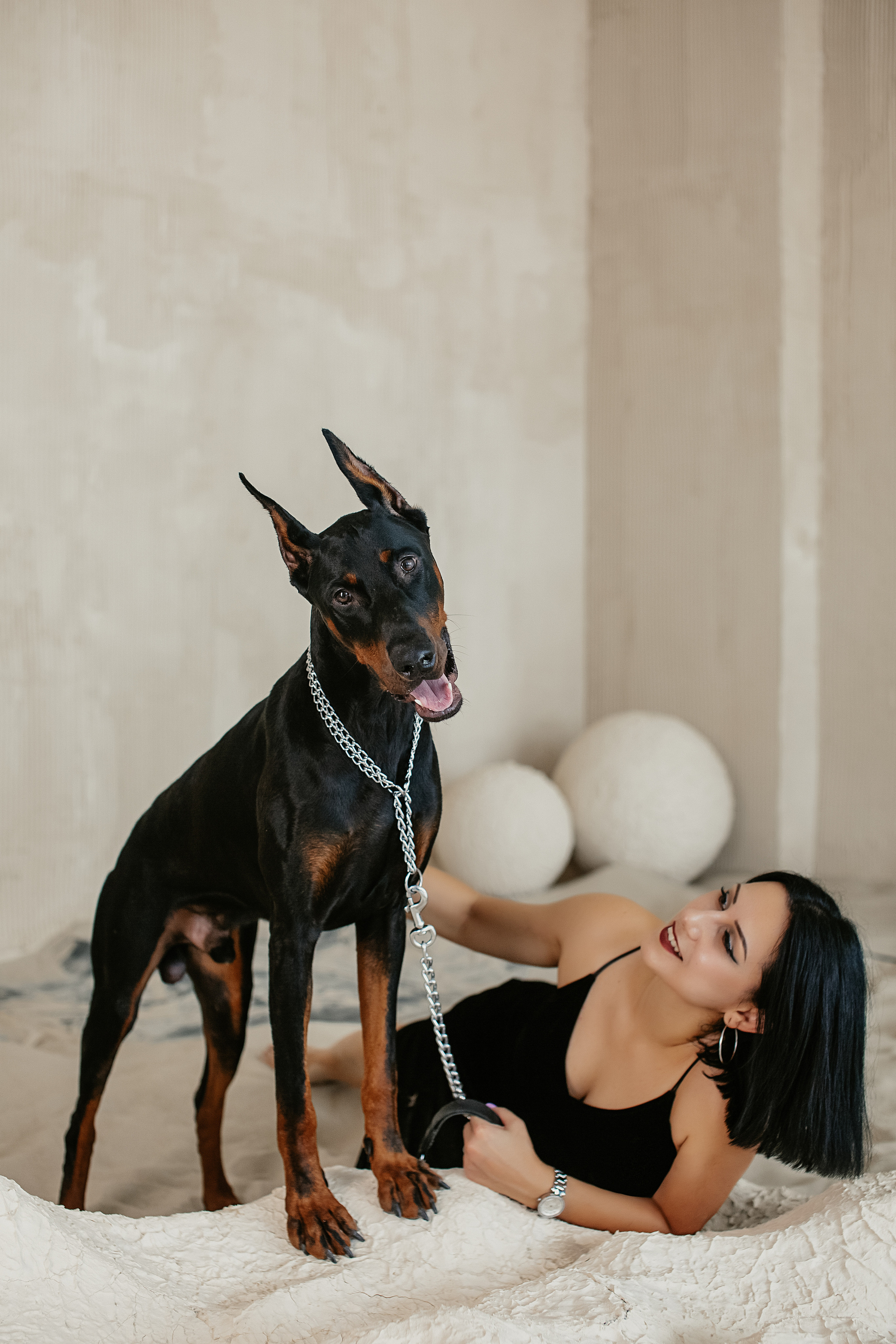 Юлия и Доберман. Свадебный и семейный фотограф/видеограф в Краснодаре Наталья Осинская