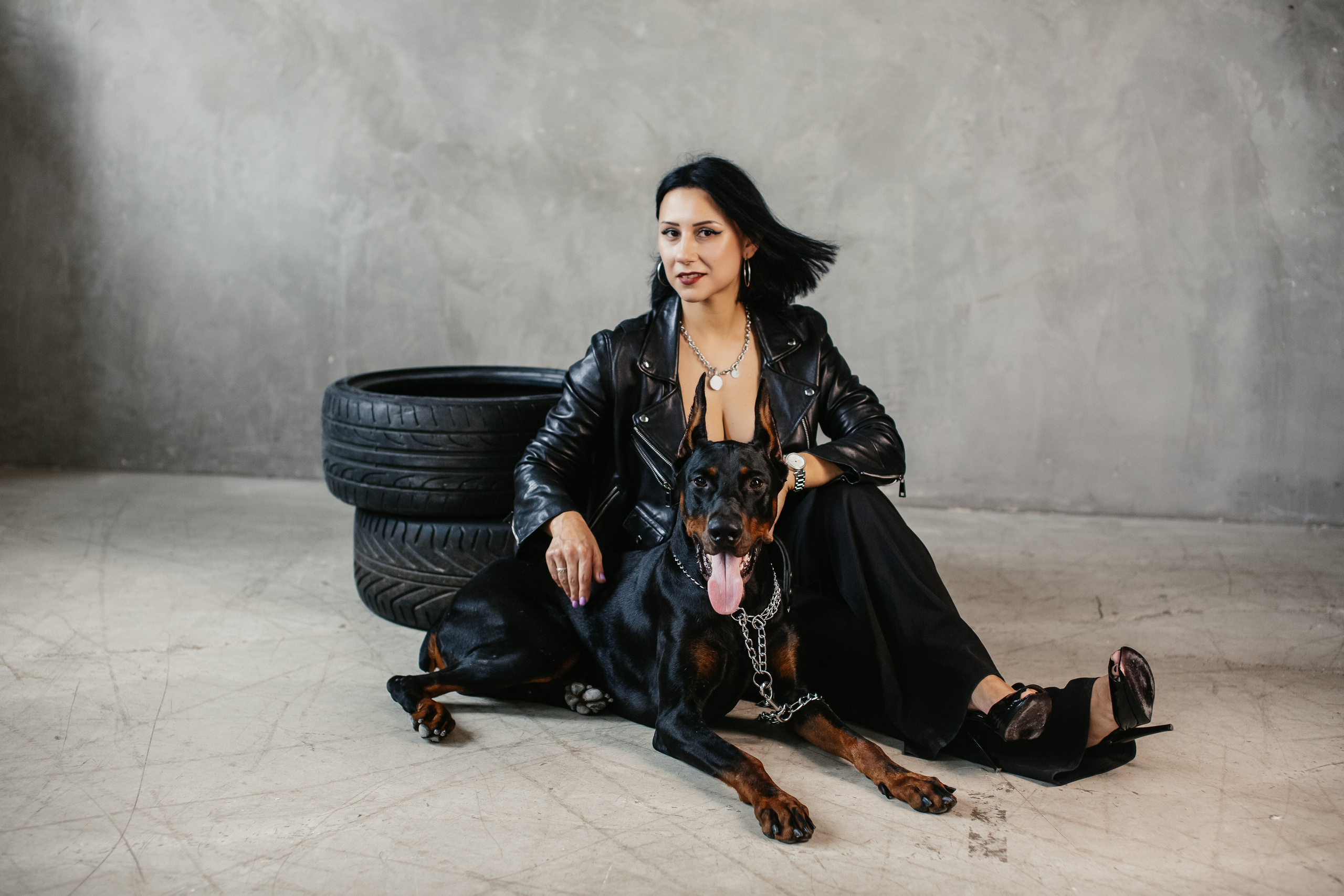 Юлия и Доберман. Свадебный и семейный фотограф/видеограф в Краснодаре Наталья Осинская