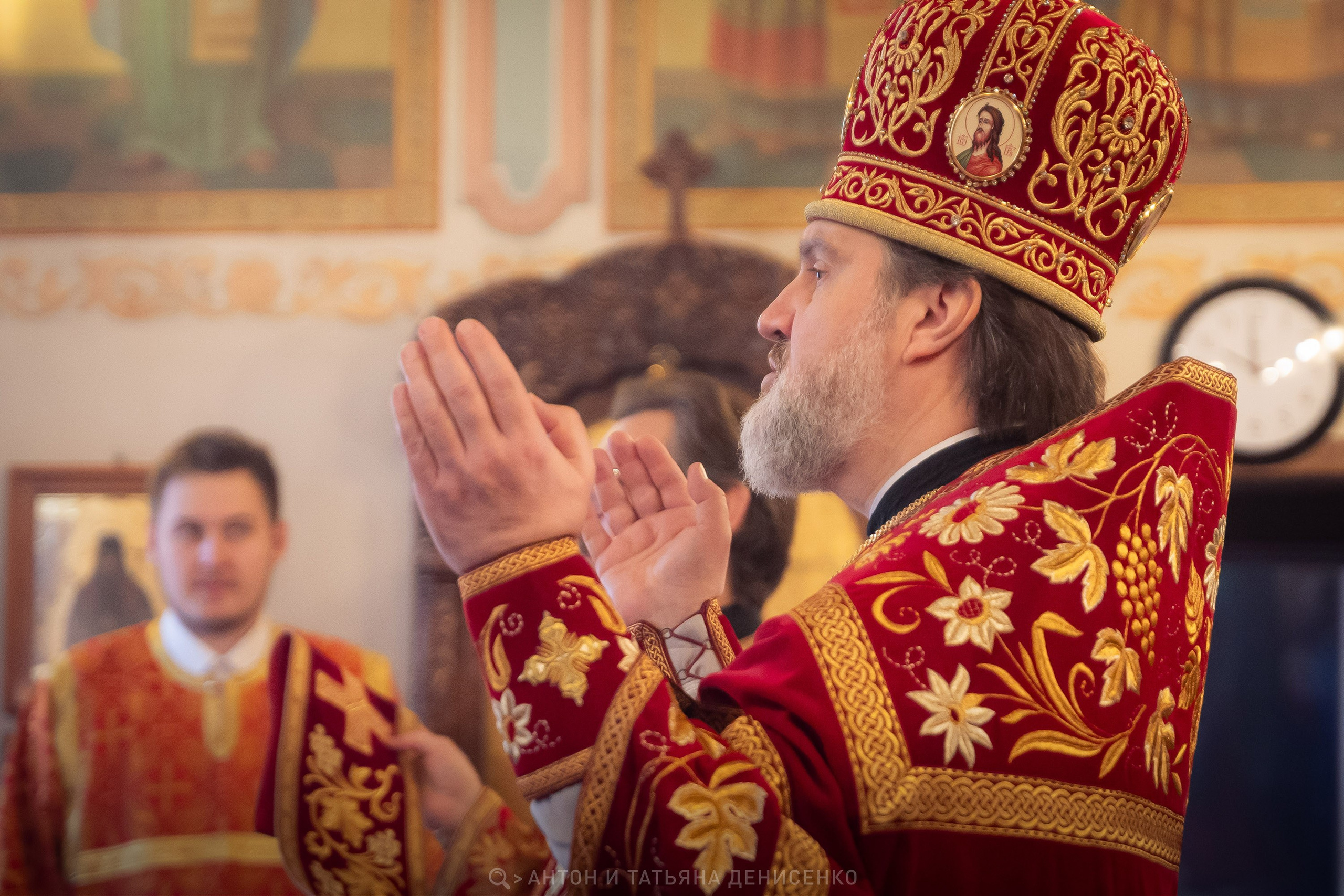 Храм Преображения Господня в Богородском. Антипасха. Антон и Татьяна Денисенко — В храме