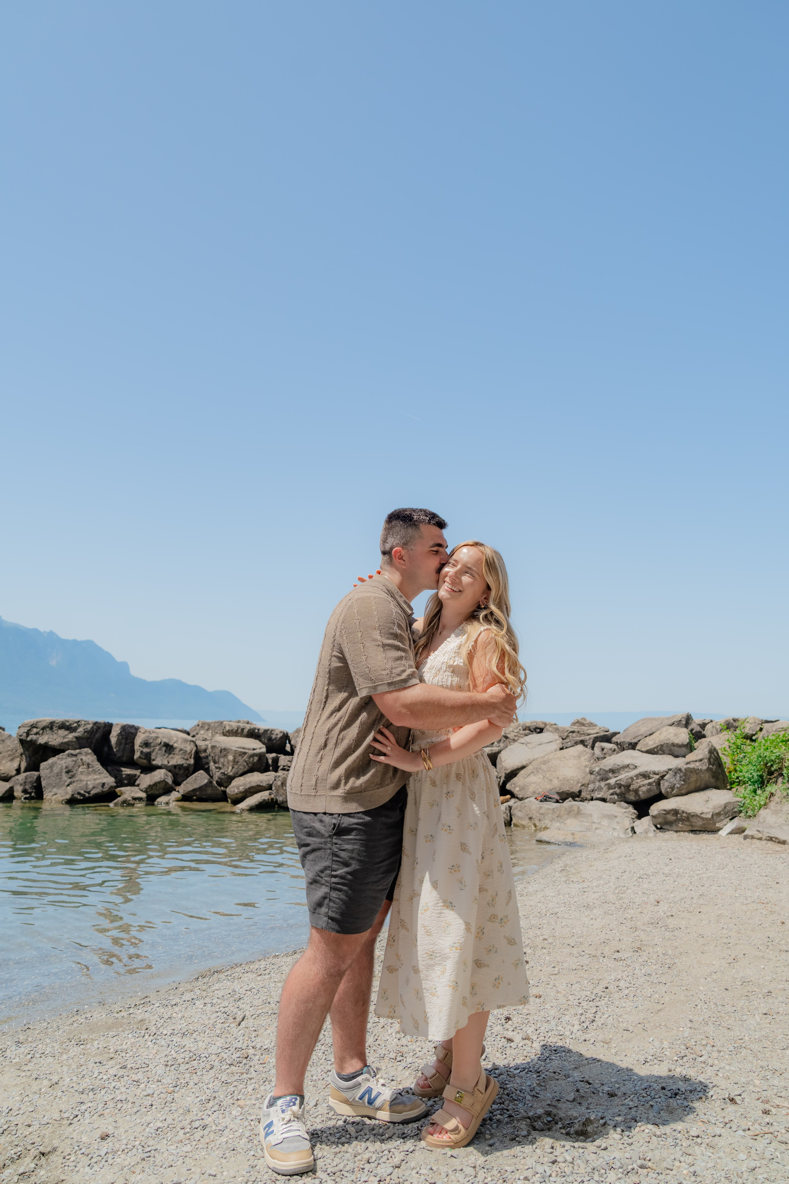 Brooklyn & Dakota | Proposal Montreux. Профессиональный свадебный фотограф в Женеве и Швейцарии | Таня Вовчецкая