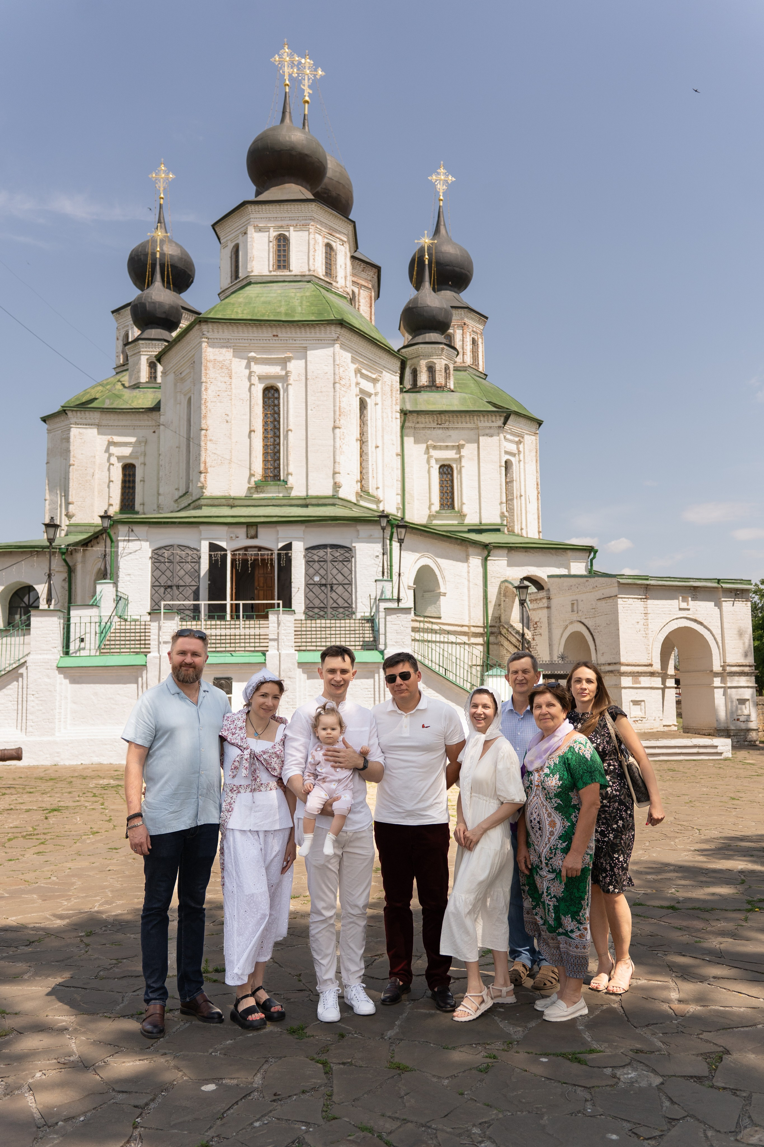 Крестины Майи в Старочеркасском Воскресенском войсковом соборе