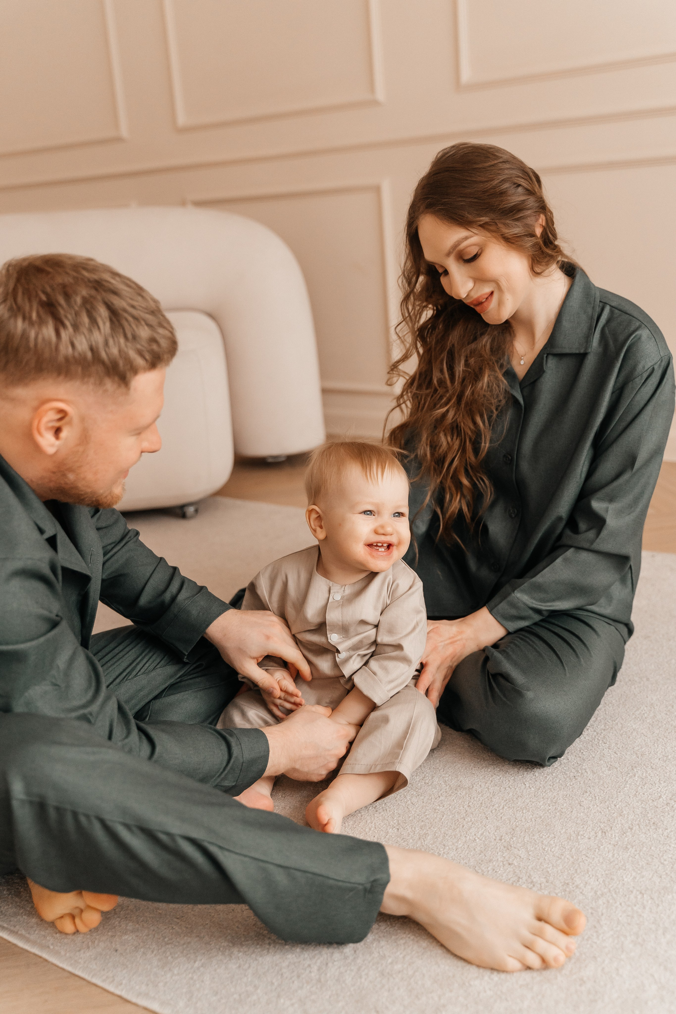 Илья, Таня и Мирон. Волик Мария