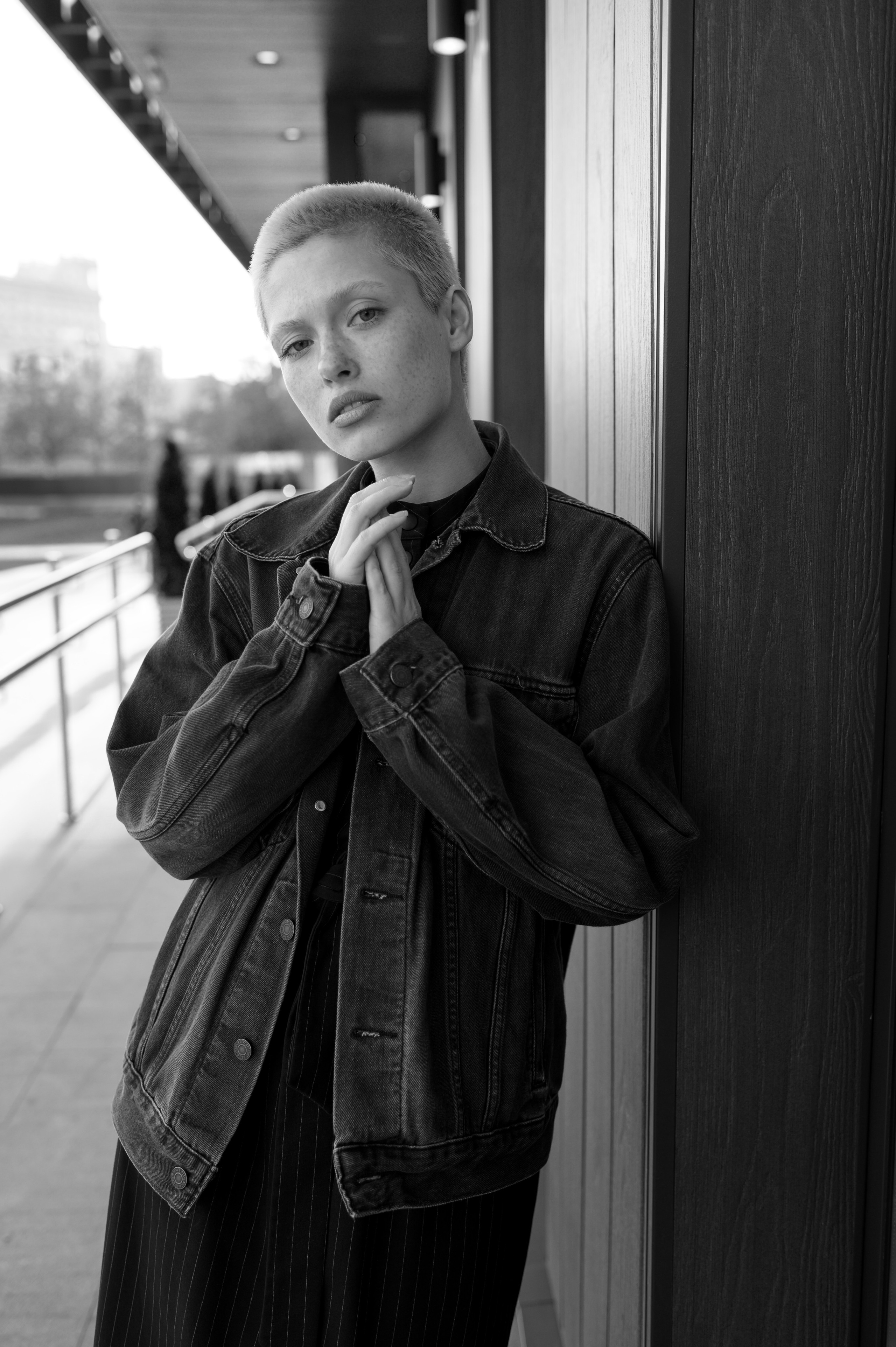 Портретная съемка в центре Москвы у Белорусской