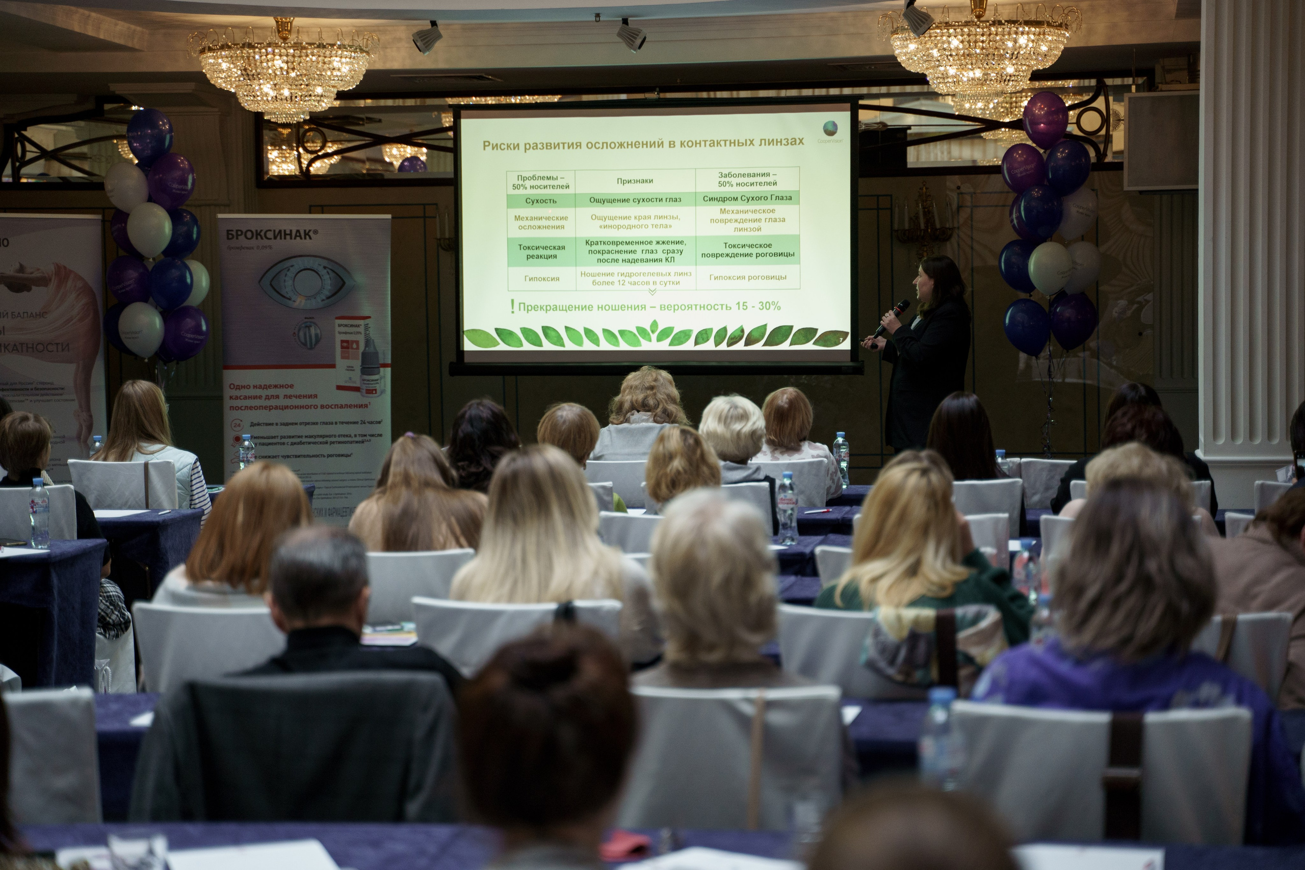 Конференция Cooper Vision в Отеле Амбасадор 28 октября 2023. Свадебный и семейный фотограф в Санкт-Петербурге Дмитрий Панин