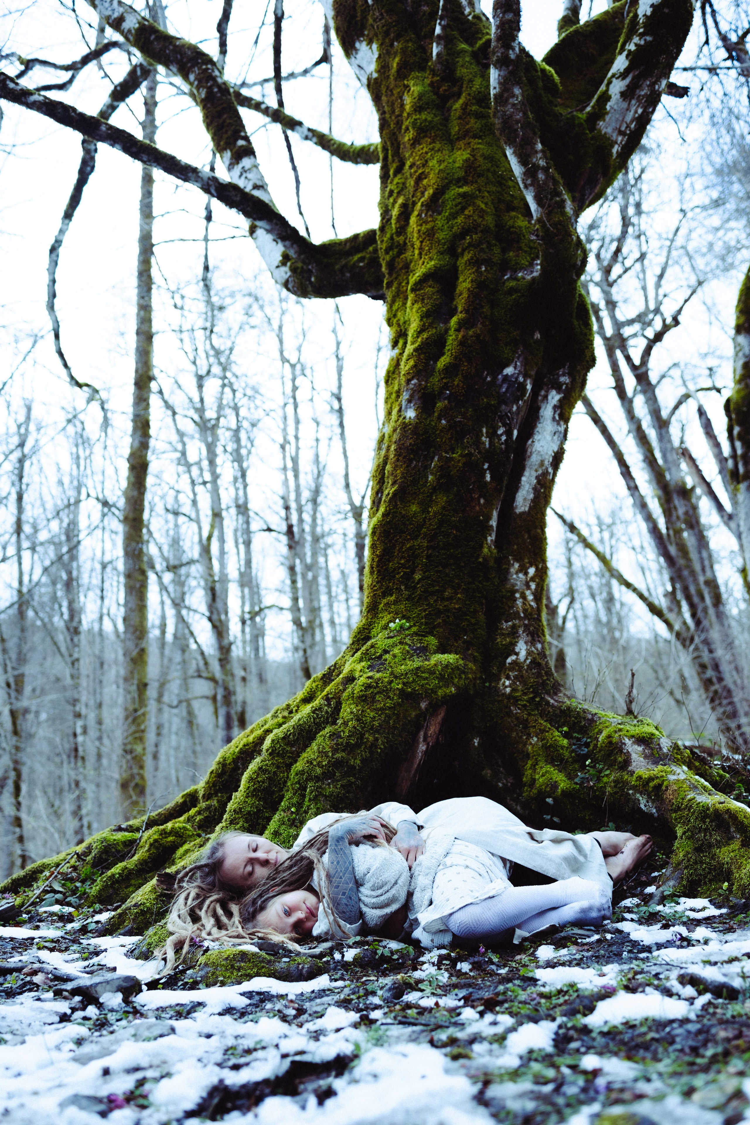 Семейная фотосессия мамы и дочери