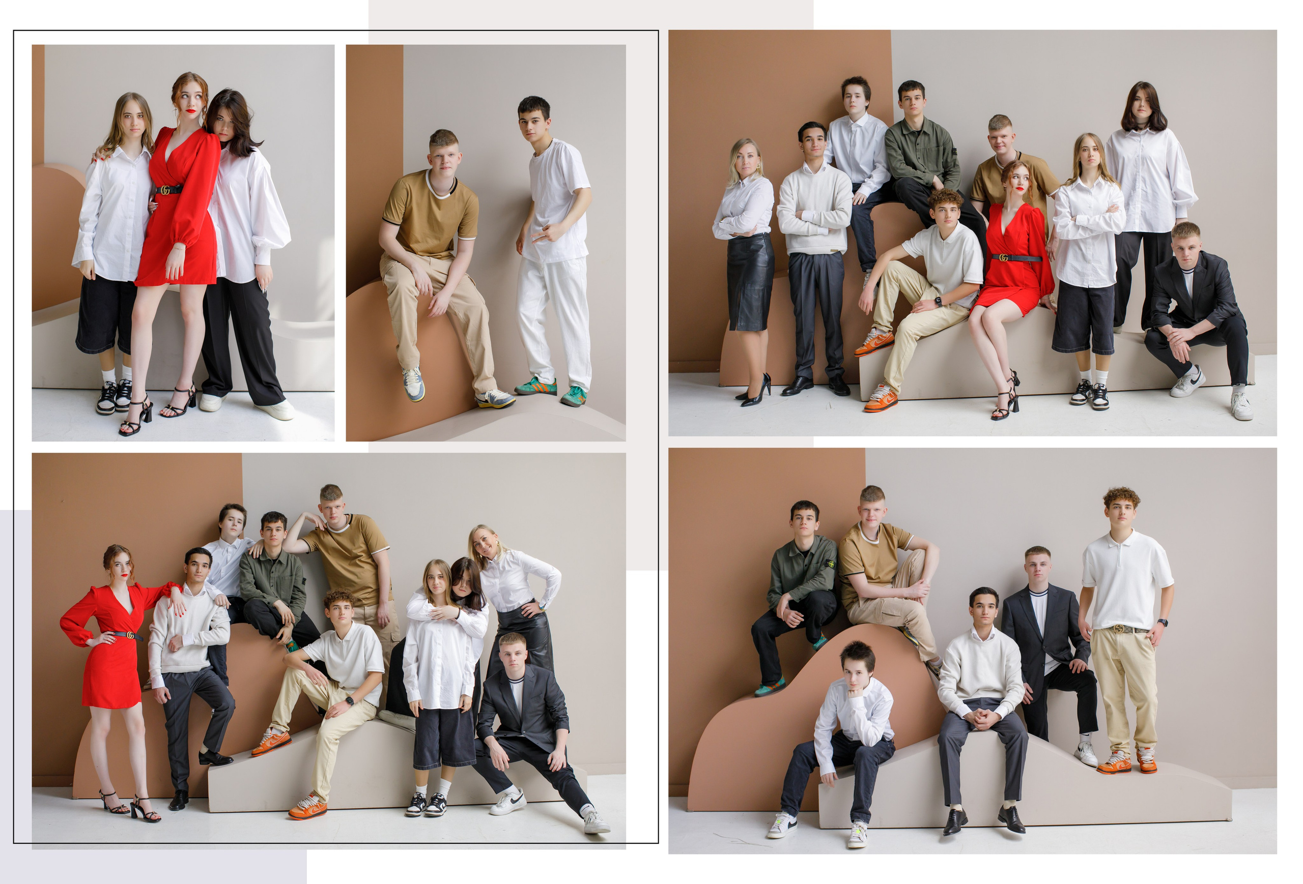 Дизайн «Шик». Школьные альбомы, Семейные съемки, Портреты, Фотограф Елена Кузнецова