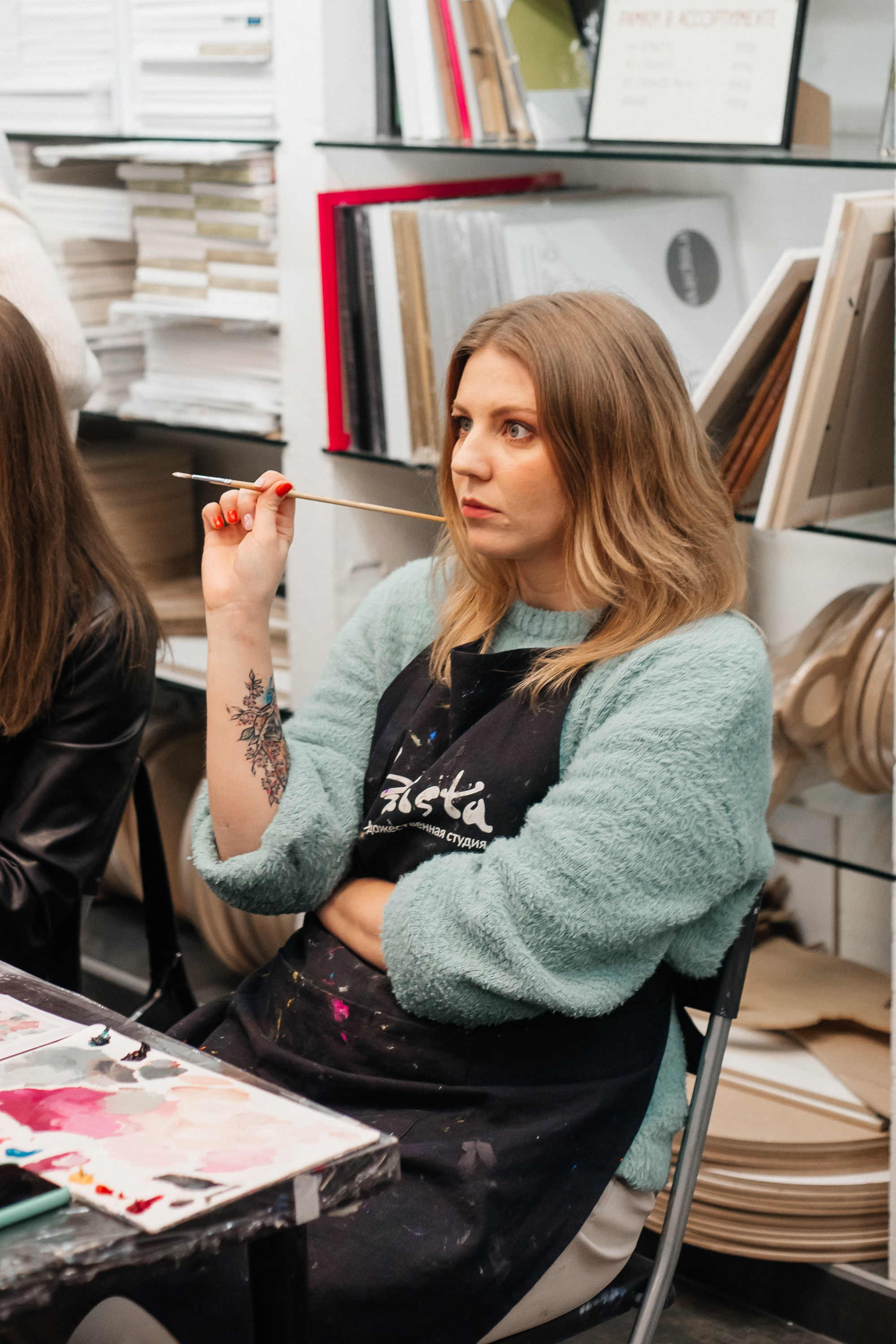 Artista. Мастер-класс по живописи. Семейный фотограф в Санкт-Петербурге Ева Маркова