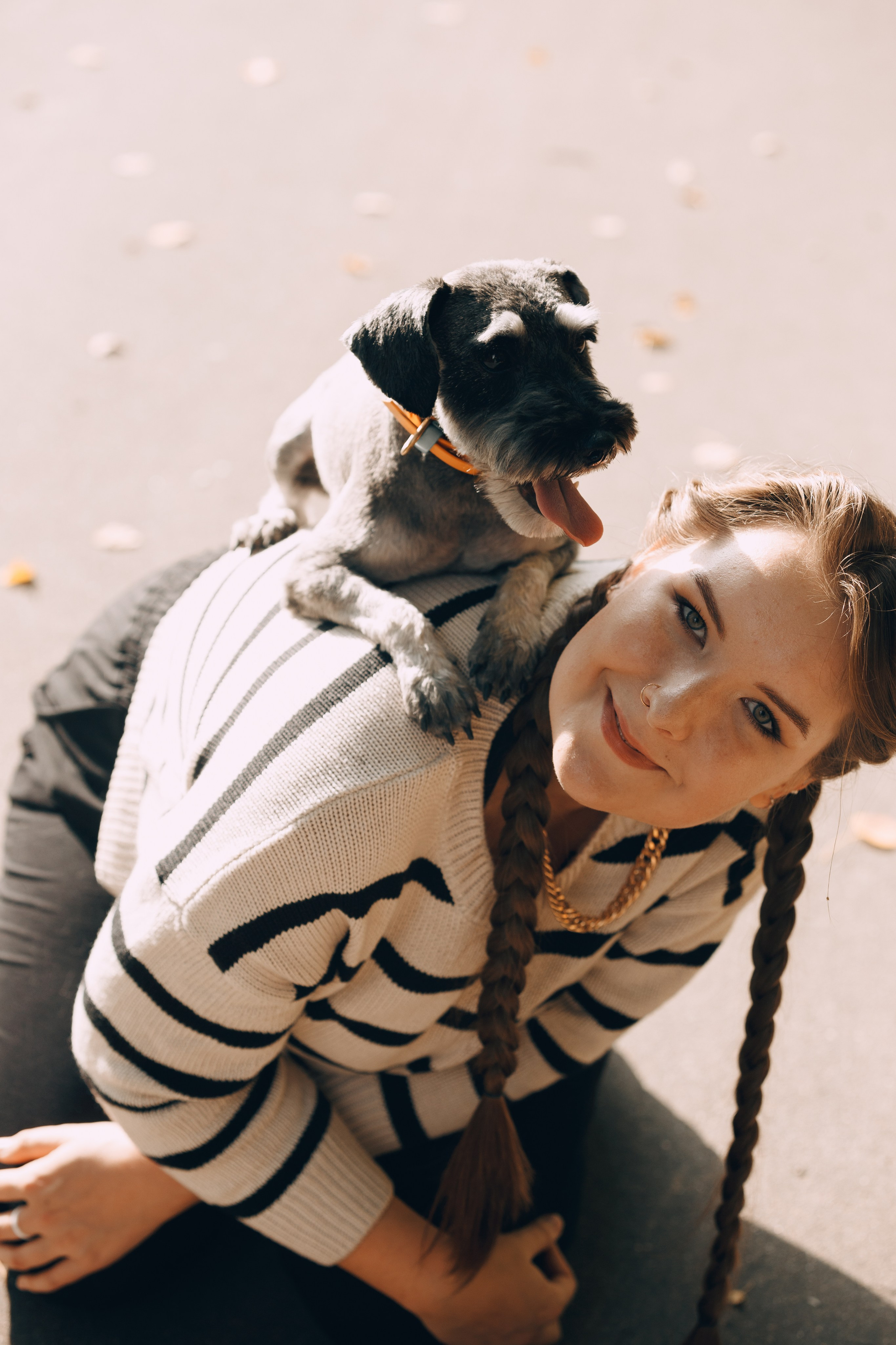 Оля и компания. Фотограф анималист Кристина Карпова, Москва