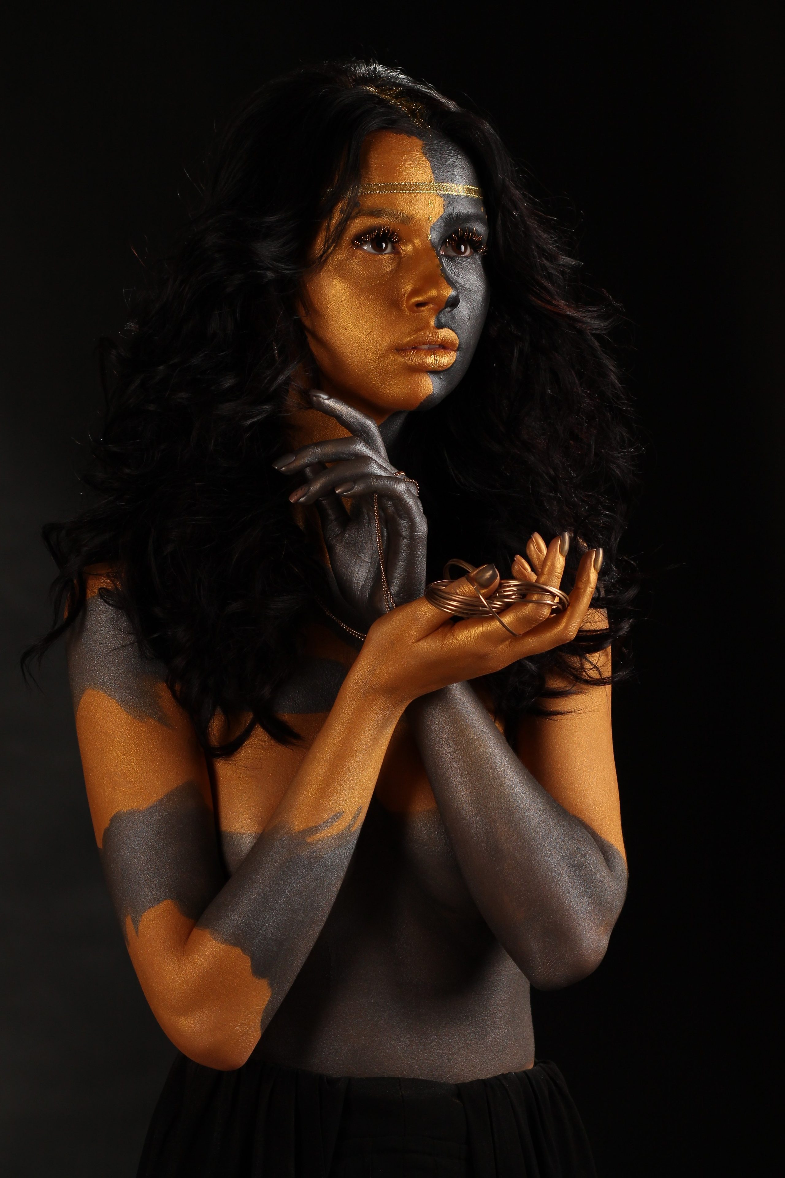 Work Shop и бьюти съемка фотопроекта Золото Африки. Фотограф Наталья Матвеева