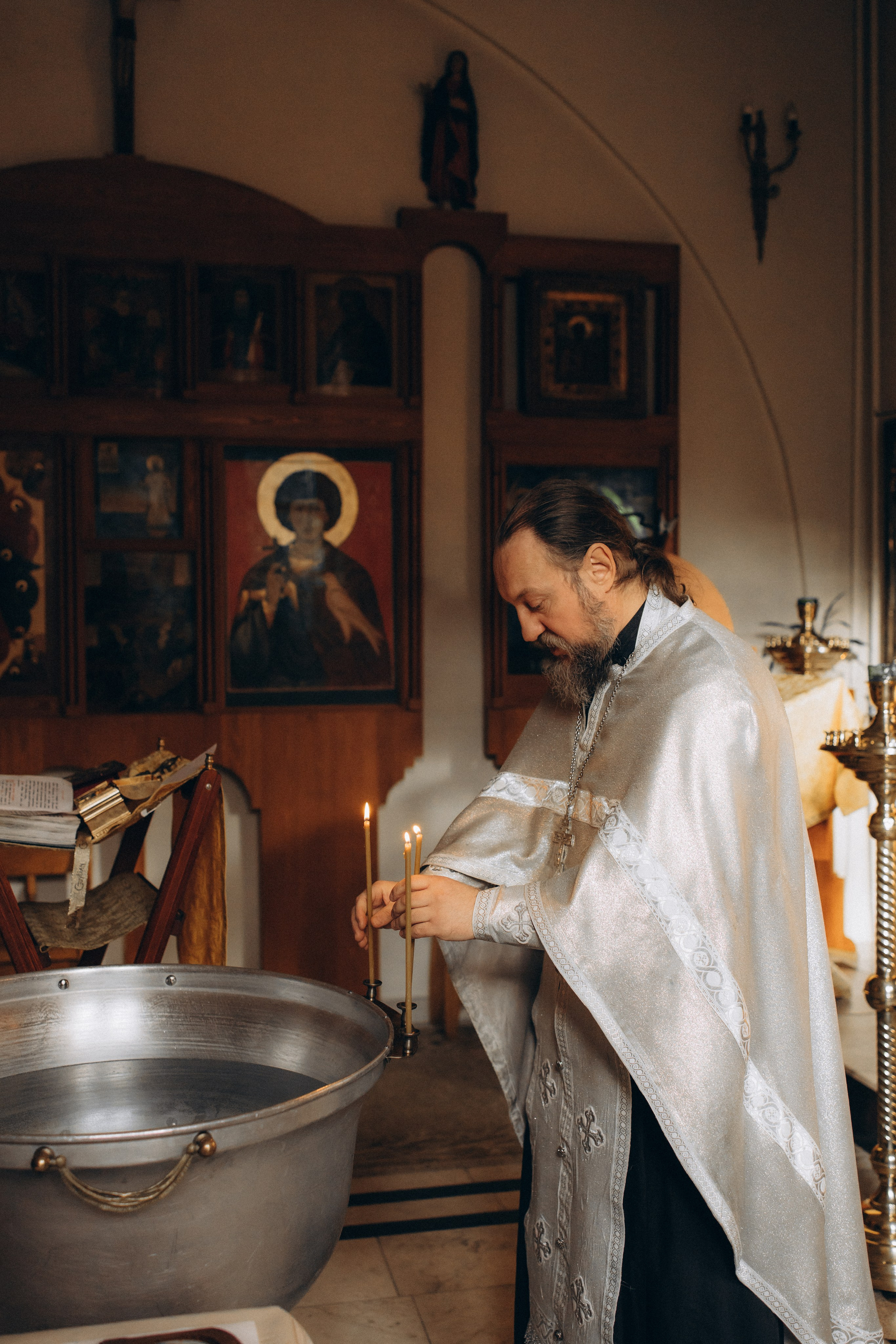 Крещение Надежды. Семейный фотограф Москва Наталия Осьмакова