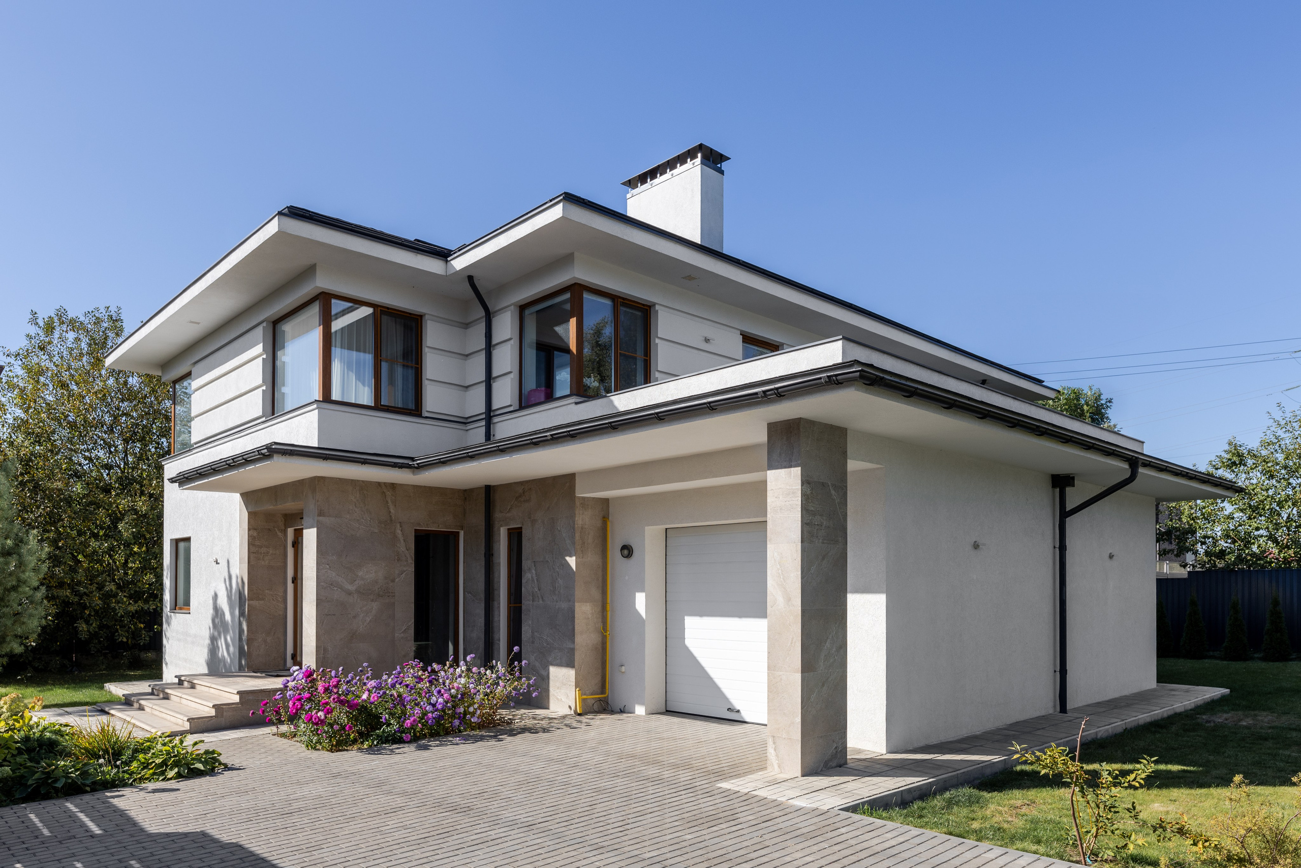 Съемка современного загородного дома для продажи. Veselinskiy| Интерьерный фотограф | Москва