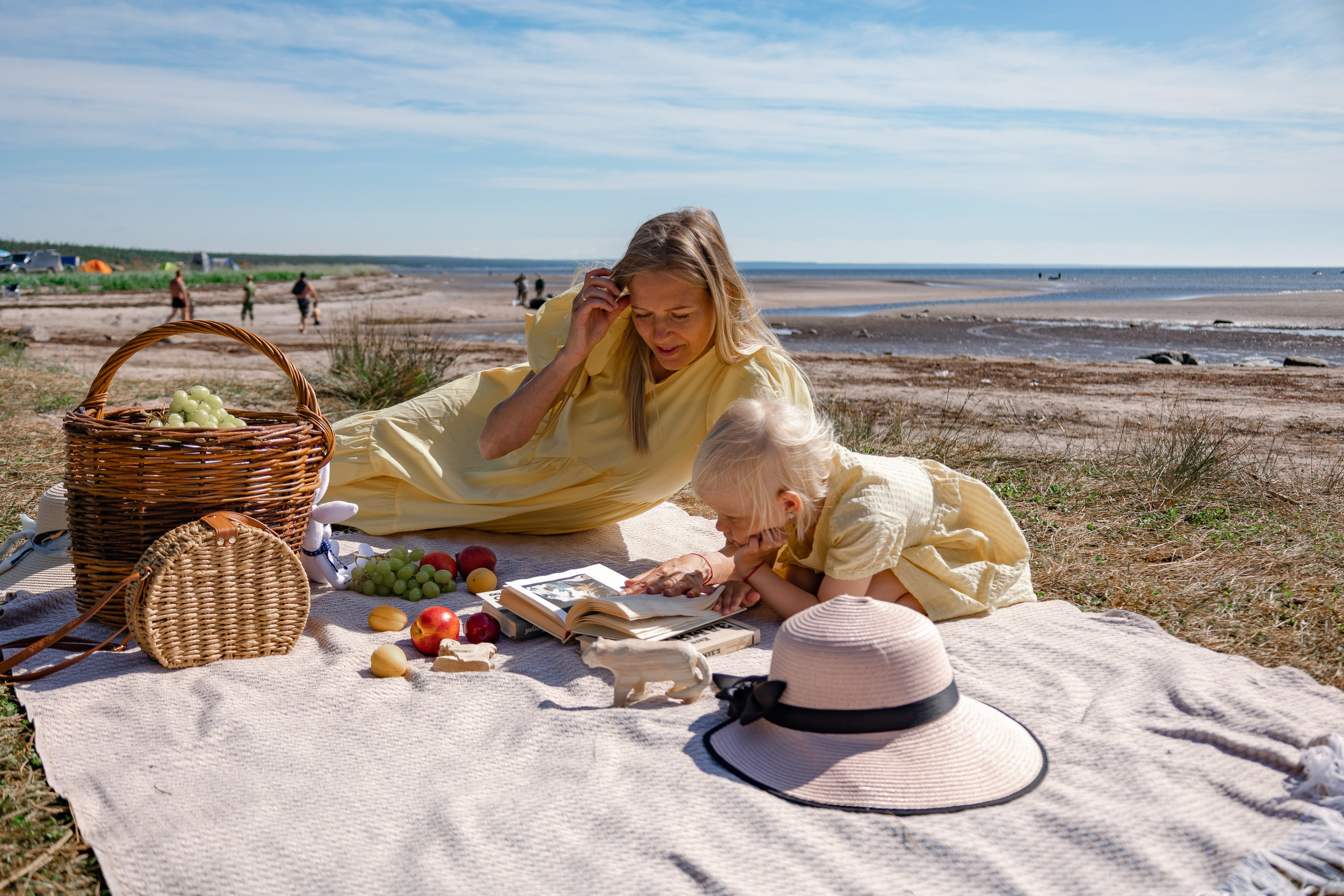 Пикник у белого моря. Креативный фотограф из Санкт-Петербурга Калинина Валентина