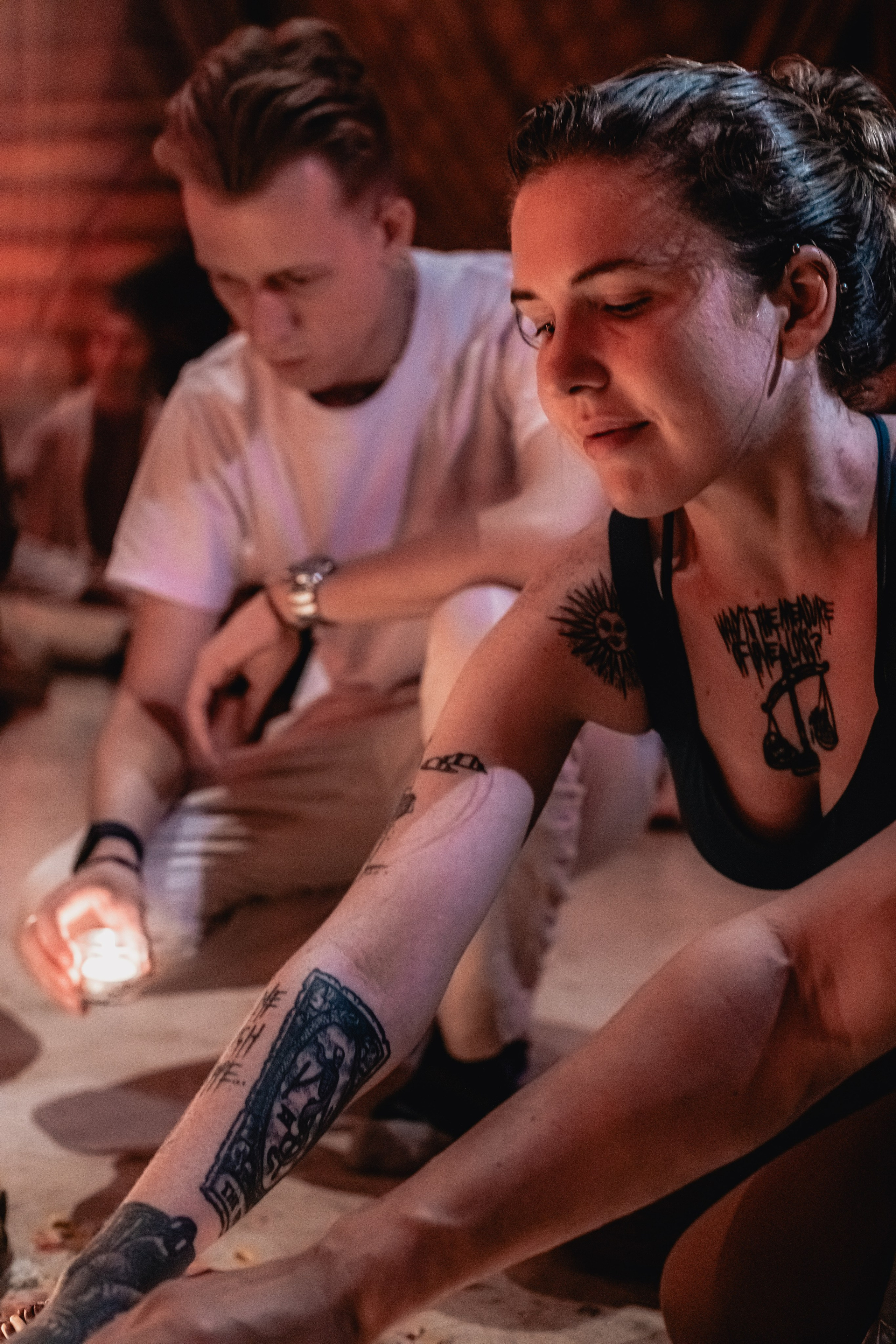 Cacao ceremony Full moon jan w Juan. Mariam Bagdasaryan