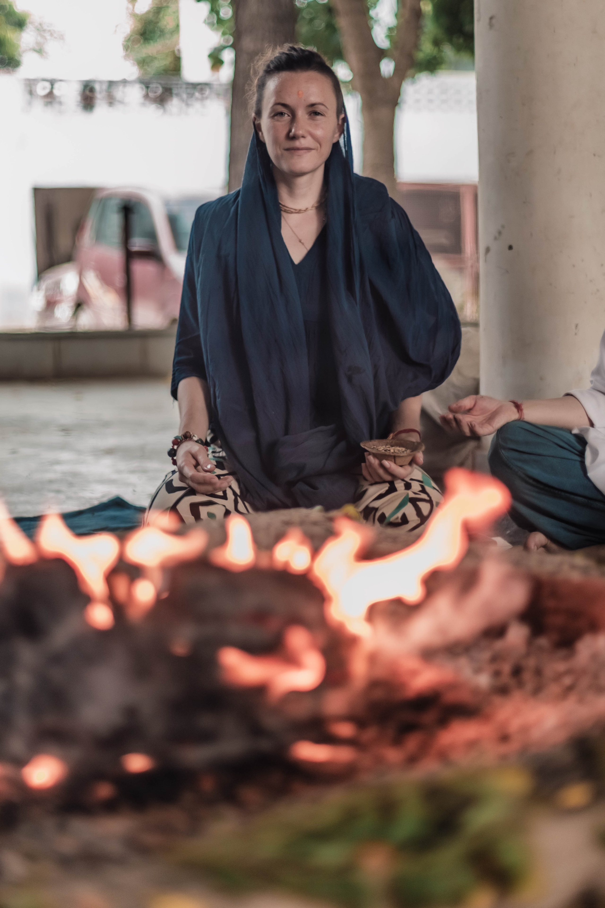 Pitri Paksha yagyas & poojas Devraha Baba ji ashram. Mariam Bagdasaryan