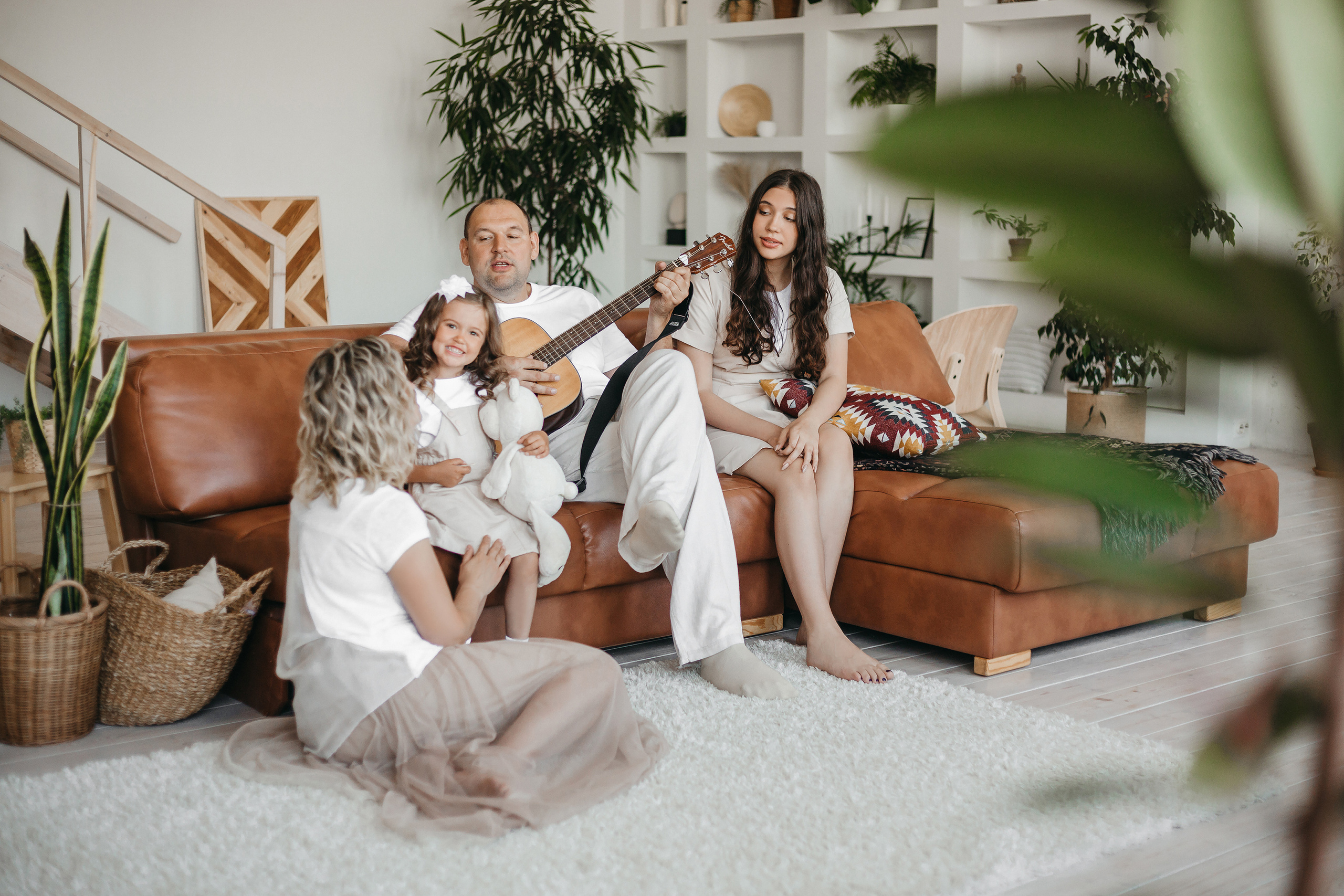 Семейная съемка в студии Истории. Фотограф Красноярск Рукосуева Катерина