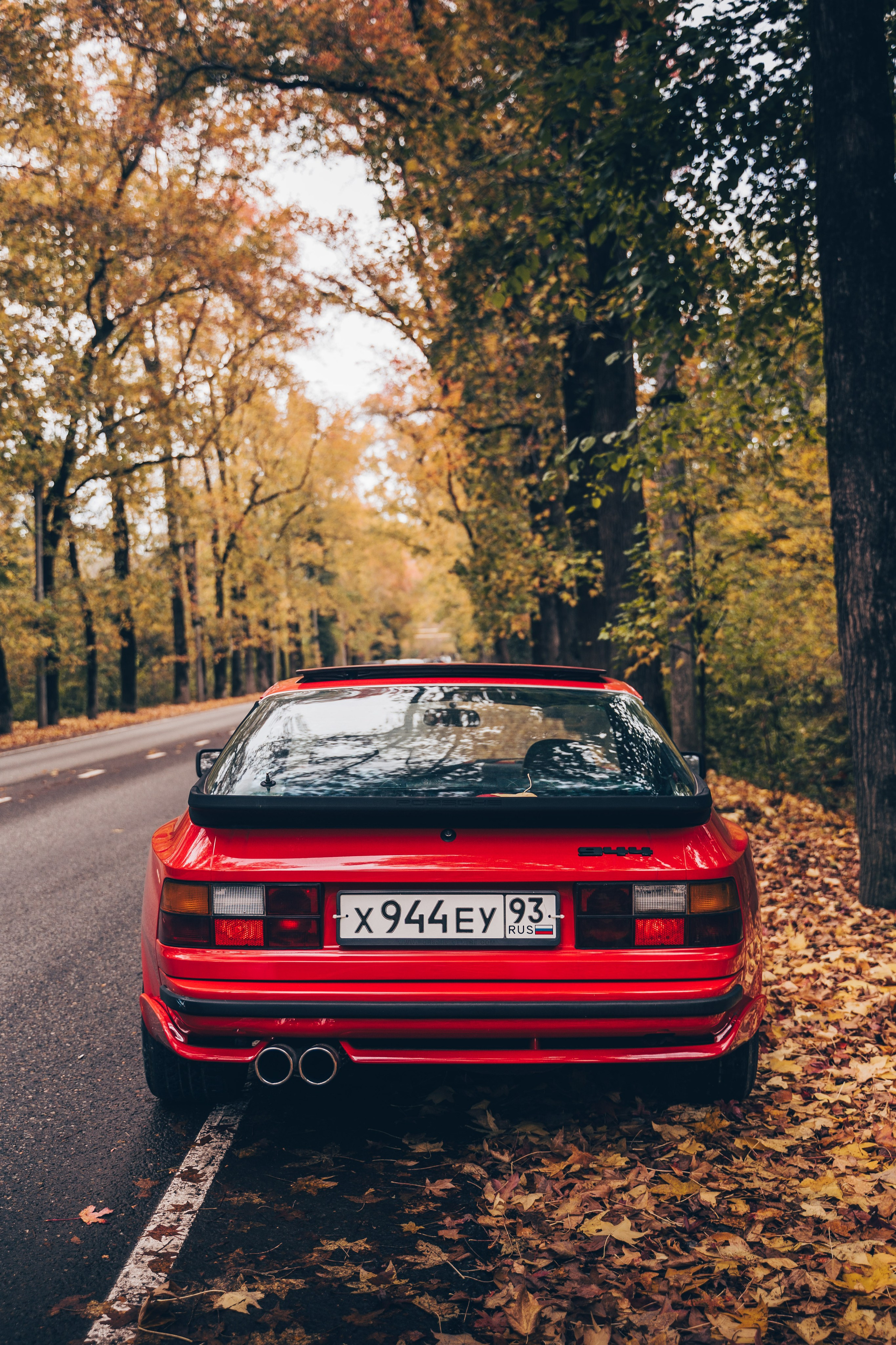 Autumn with Old Porsche. Автомобильный и просто лучший фотограф в Сочи Nikita No Name