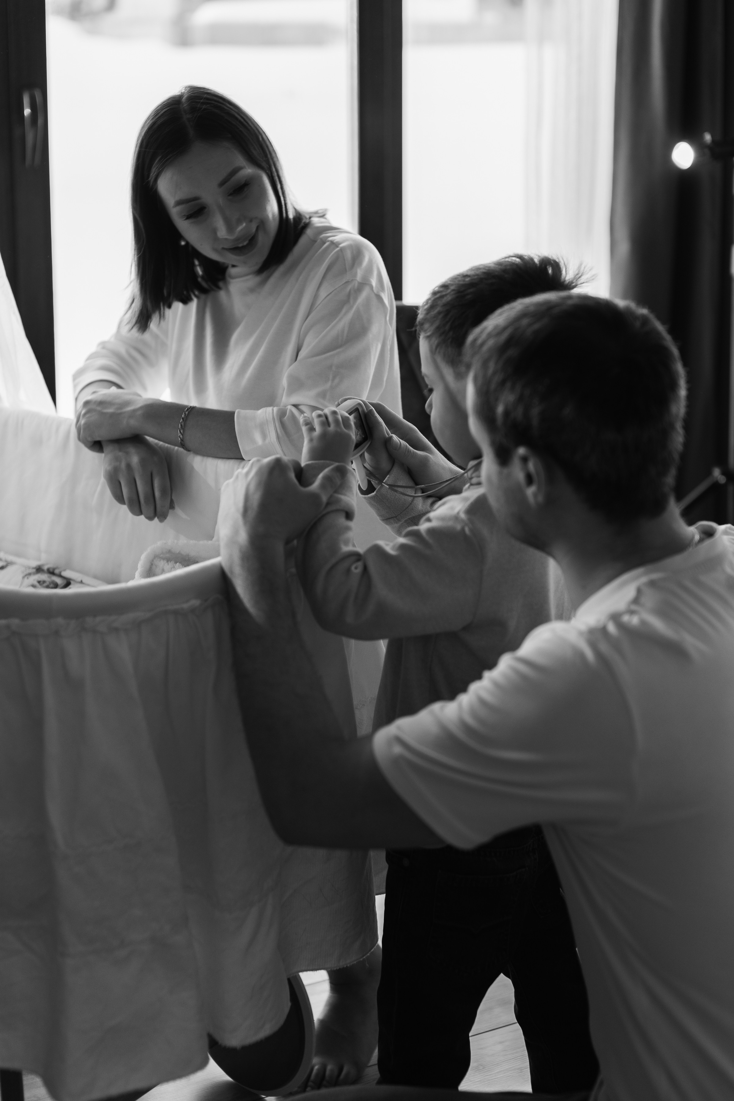 Семья. Ваня, Стёпа, Полина, Мирослава. Пухова Татьяна фотограф в Перми