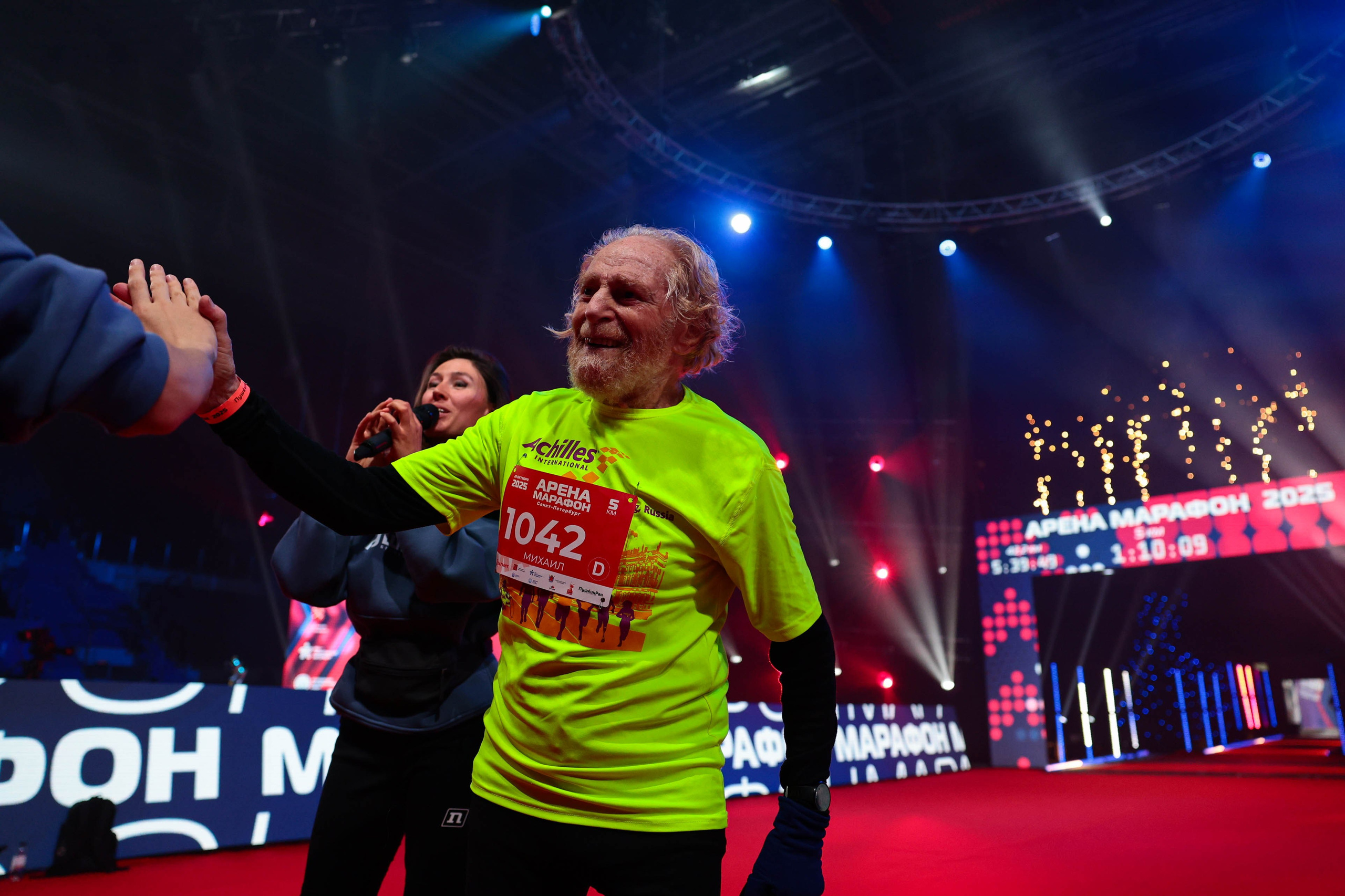 Арена марафон 2025. Спортивный фотограф в Санкт-Петербурге Илья Vacool