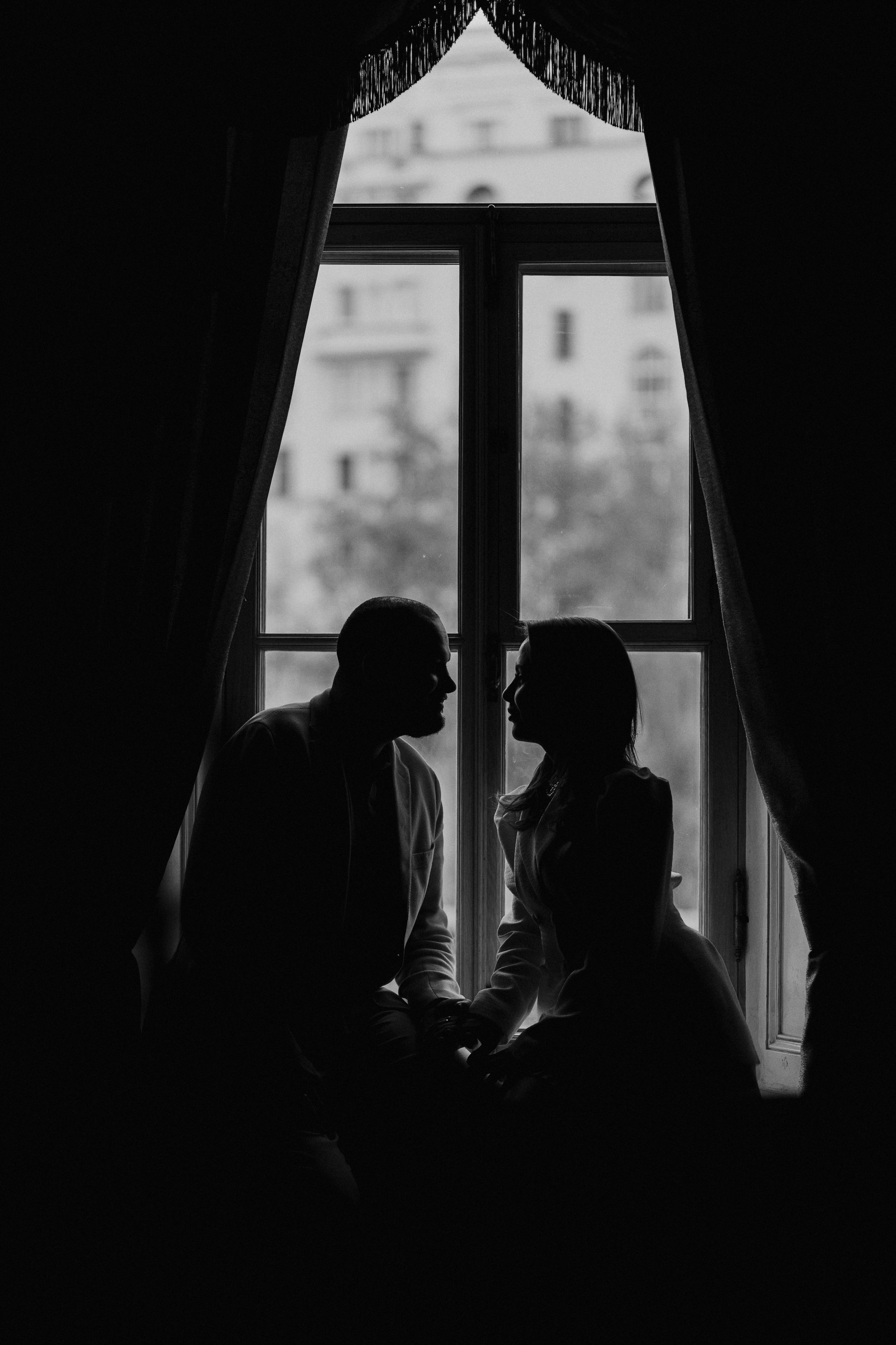 Анастасия и Мостафа (библиотека + прогулка). Фотограф в Москве Екатерина Потапова