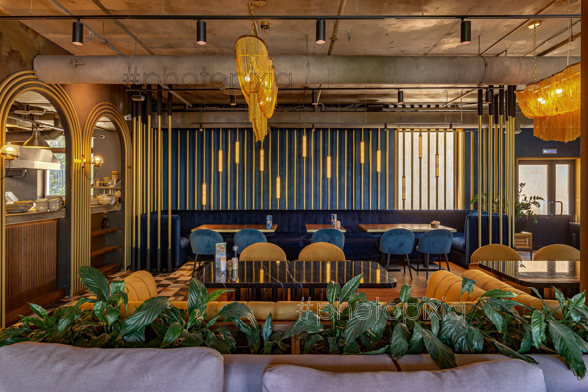 Интерьерная съёмка Чайхона № 1. Интерьерная съёмка и виртуальные туры — Интерьерный фотограф Кузнецов Сергей (photopixiq)