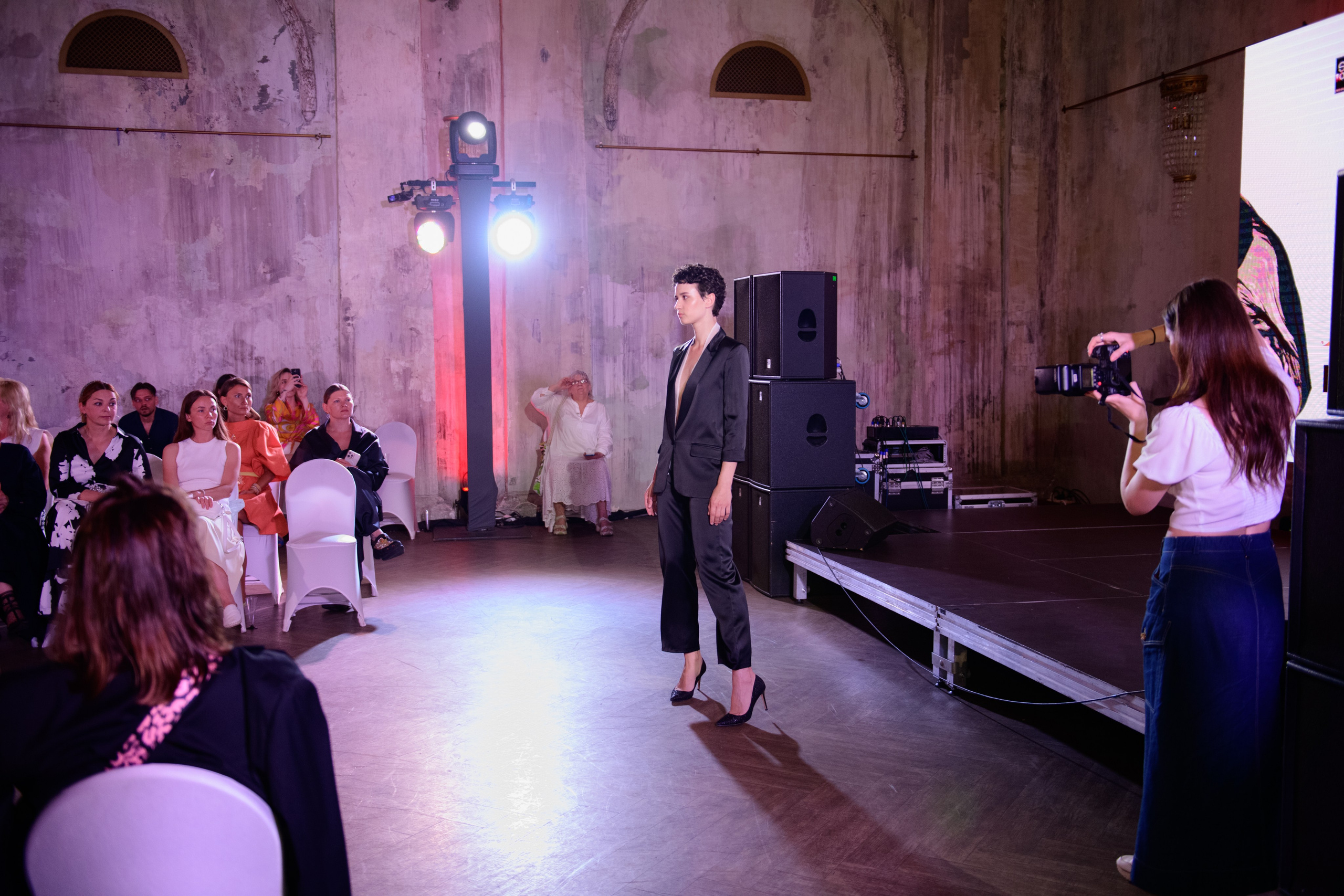 Модный показ «Аллея моды». Организация и проведение фотосъемок в Санкт-Петербурге. Фотограф Смирягин Илья